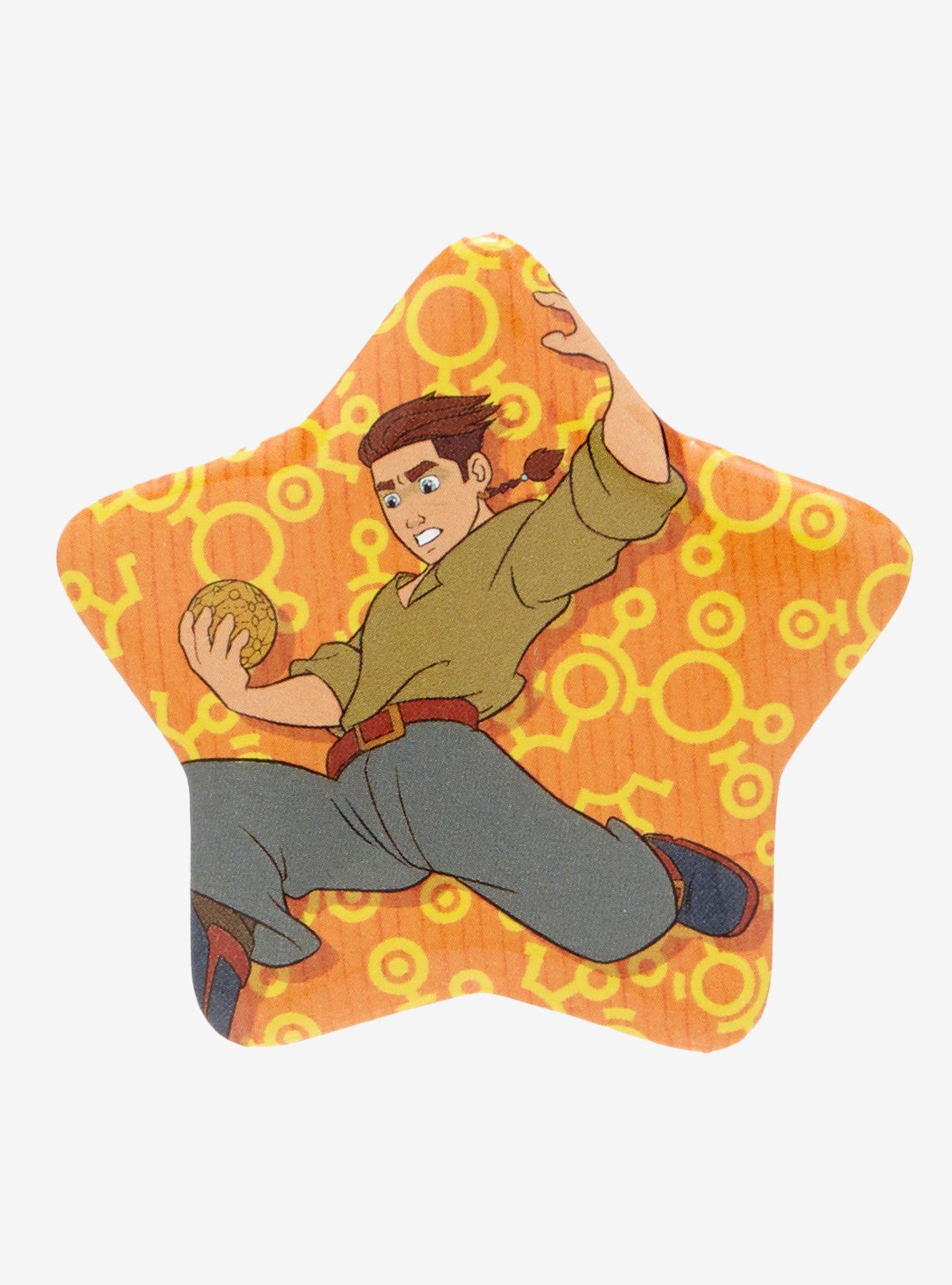 Disney Treasure Planet Jim Hawkins Star Button Pin, , hi-res