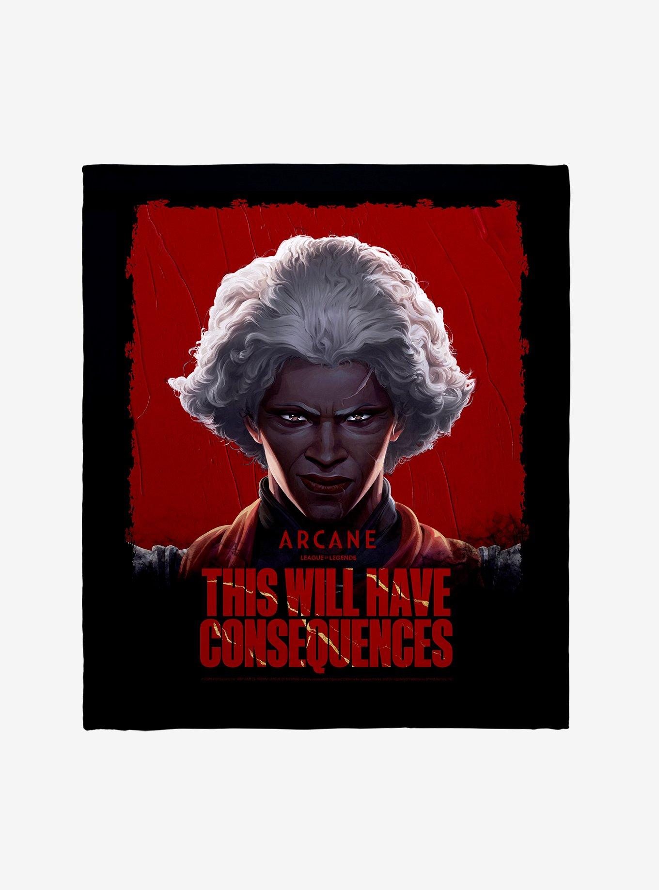 Arcane Ambessa This Will Have Consequences Throw Blanket,All Products : American Fashion Style Bags On Sale
