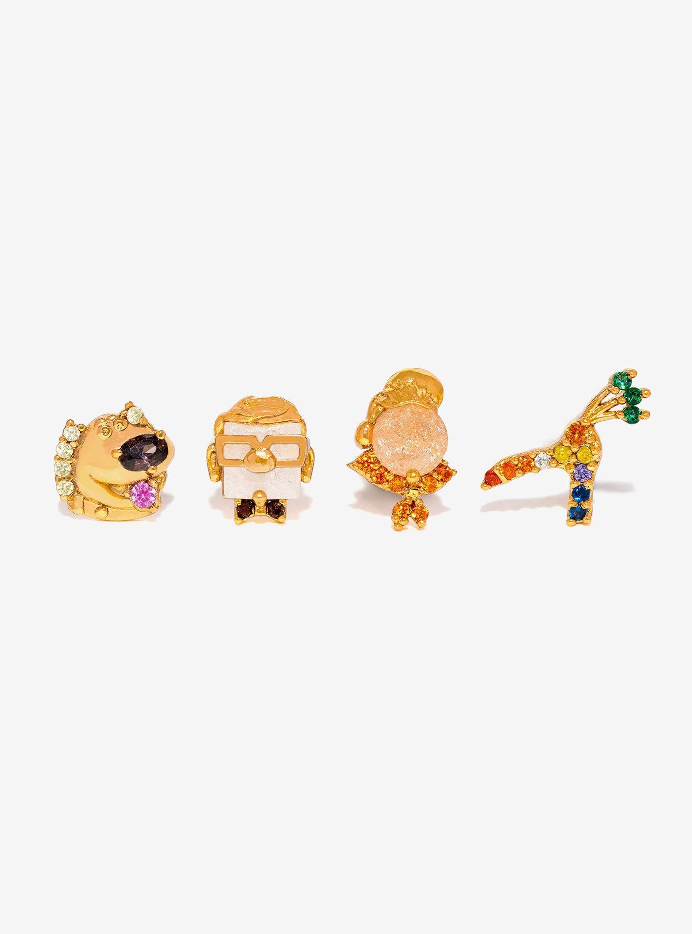 Disney Pixar X Girls Crew Up Characters Mismatch Stud Earring Set, , hi-res