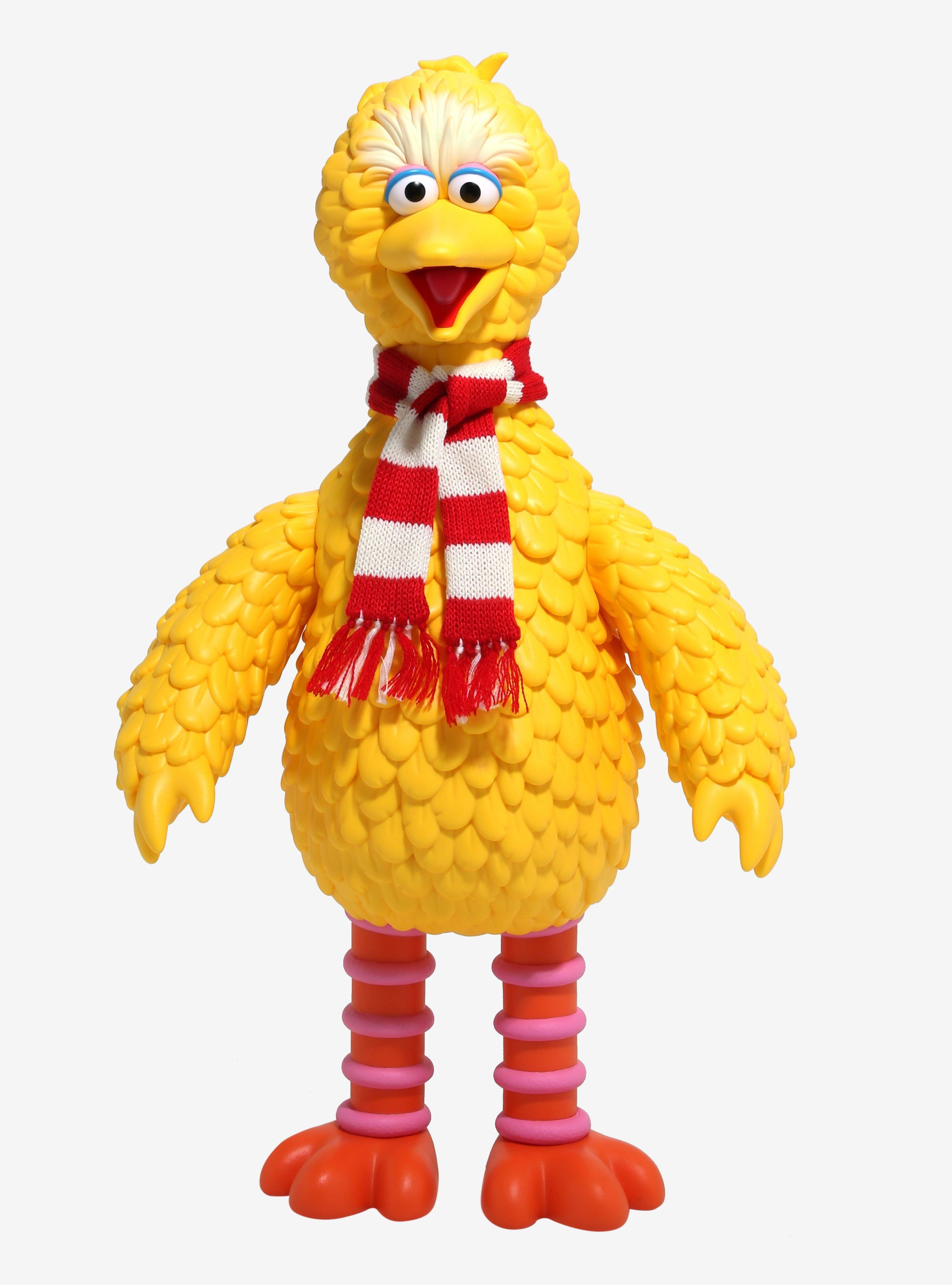 Super7 Sesame Street Supersize Big Bird with Scarf Vinyl Figure - BoxLunch Exclusive, , hi-res