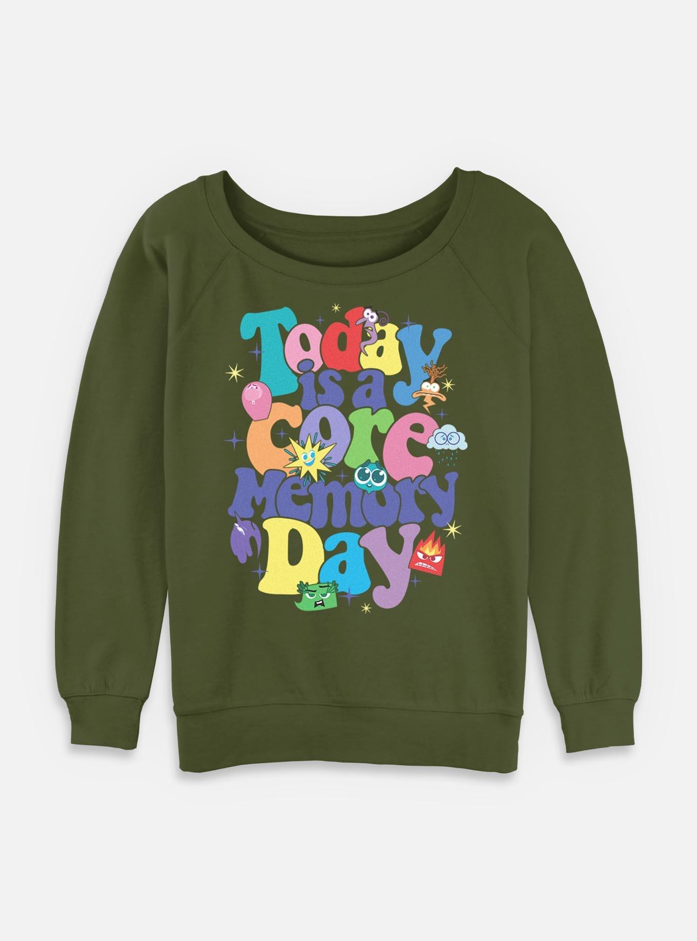 Disney Pixar Inside Out 2 Core Day Womens Slouchy Sweatshirt, , hi-res