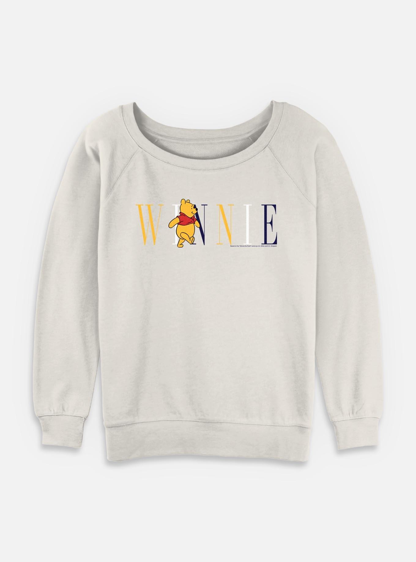 Disney Winnie The Pooh Winnie Fashion Womens Slouchy Sweatshirt, , hi-res