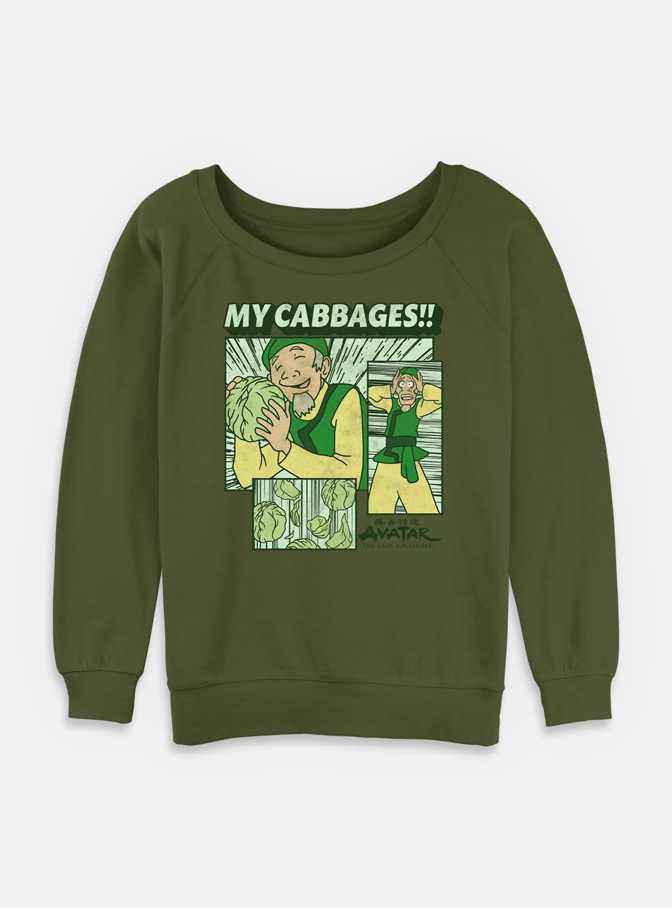 Avatar: The Last Airbender My Cabbages Womens Slouchy Sweatshirt, , hi-res