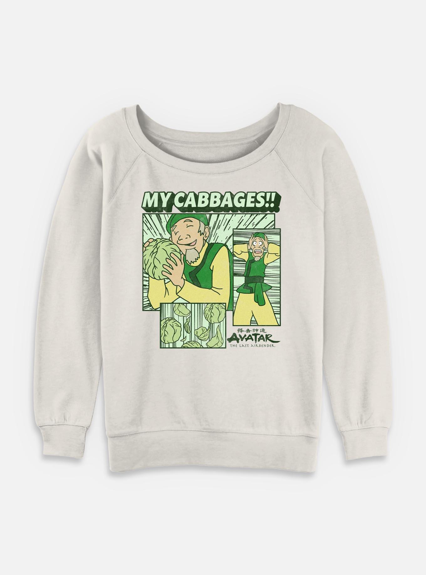 Avatar: The Last Airbender My Cabbages Womens Slouchy Sweatshirt, , hi-res