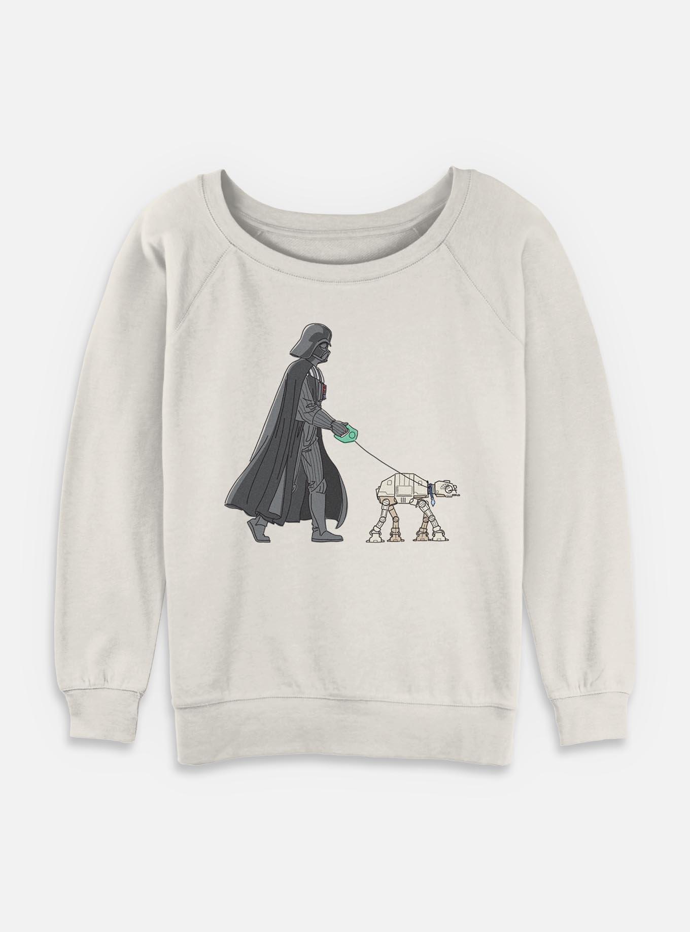 Star Wars Vader Walker Womens Slouchy Sweatshirt, , hi-res