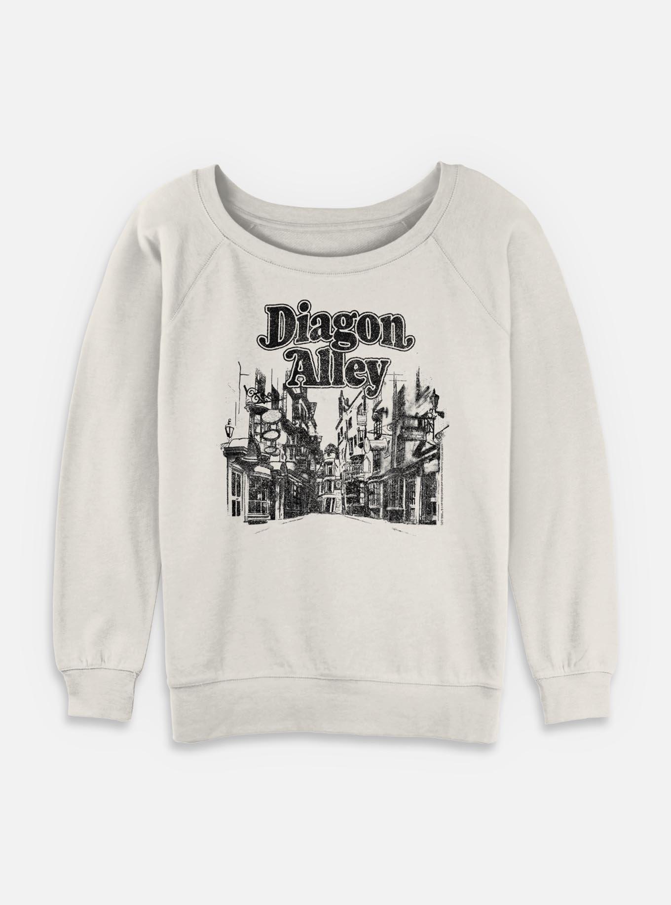 Harry Potter Diagon Line Womens Slouchy Sweatshirt, , hi-res