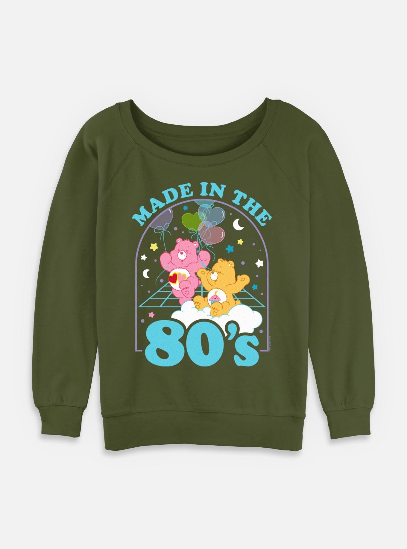 Care Bears Eighties Made Womens Slouchy Sweatshirt, , hi-res