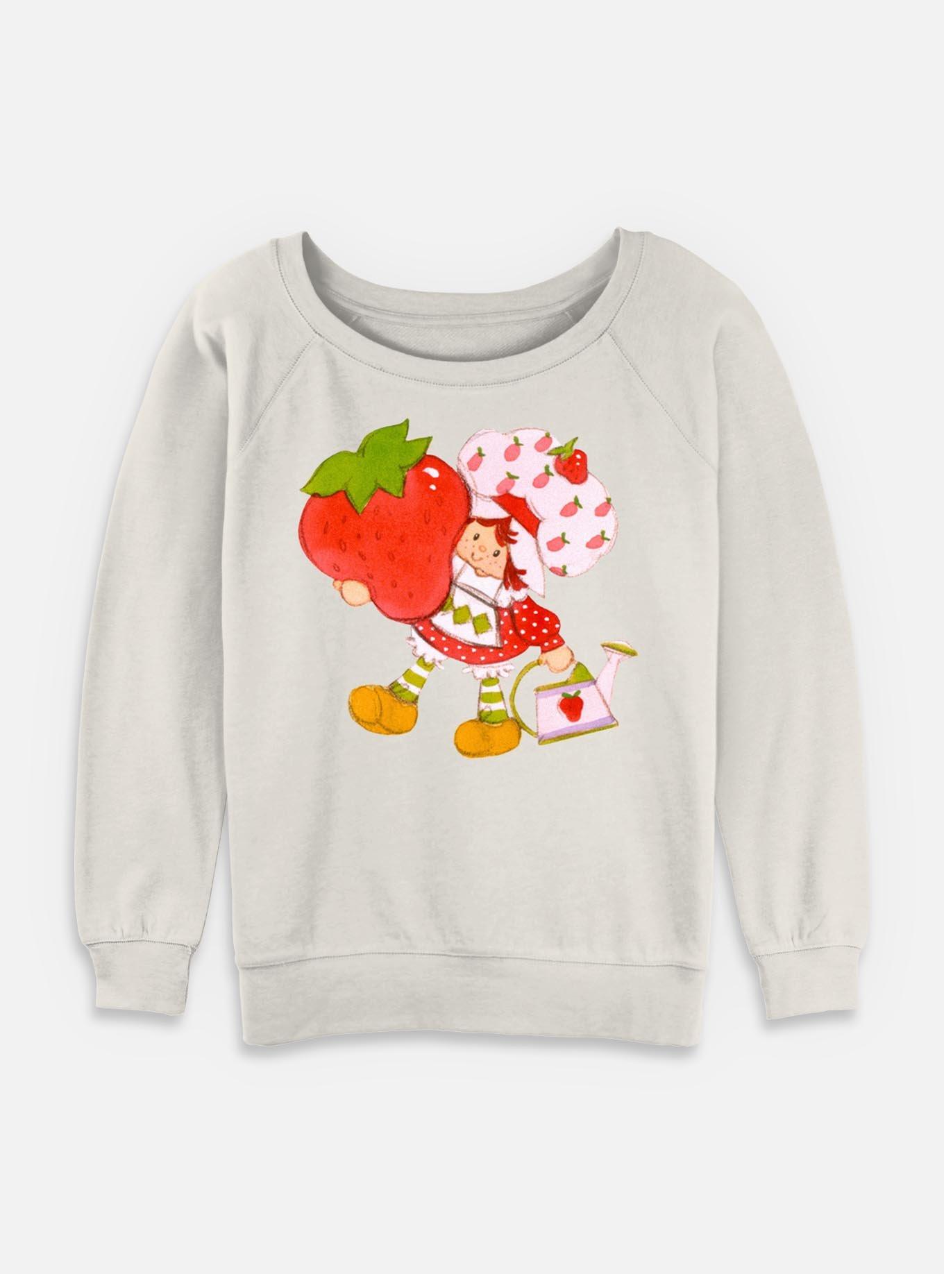 Strawberry Shortcake Berry Special Walk  Womens Slouchy Sweatshirt, , hi-res
