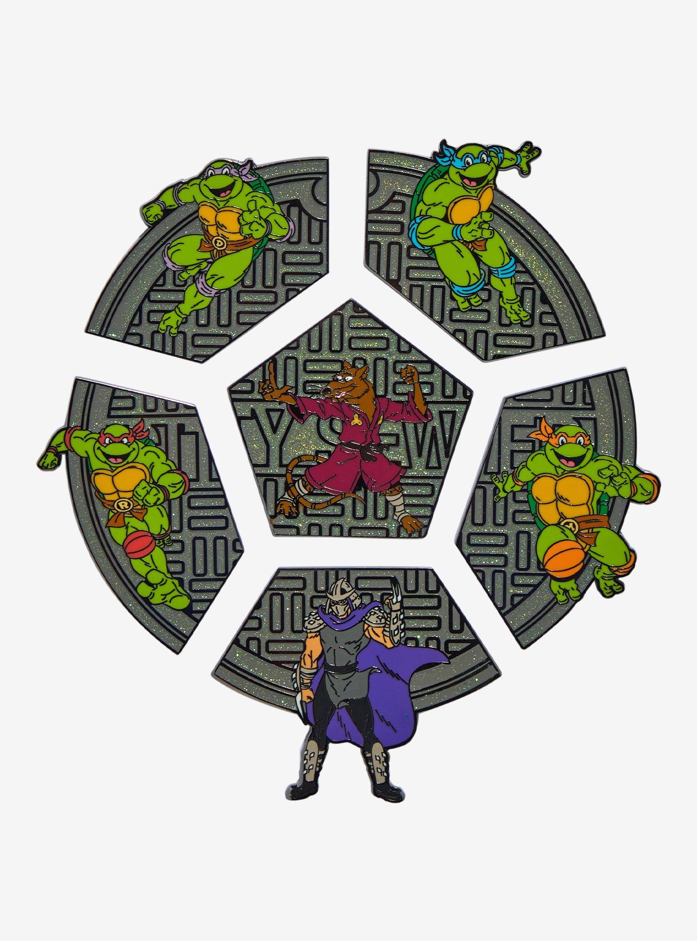 Buckle-Down Teenage Mutant Ninja Turtles Sewer Blind Box Enamel Pin Hot Topic Exclusive, , hi-res