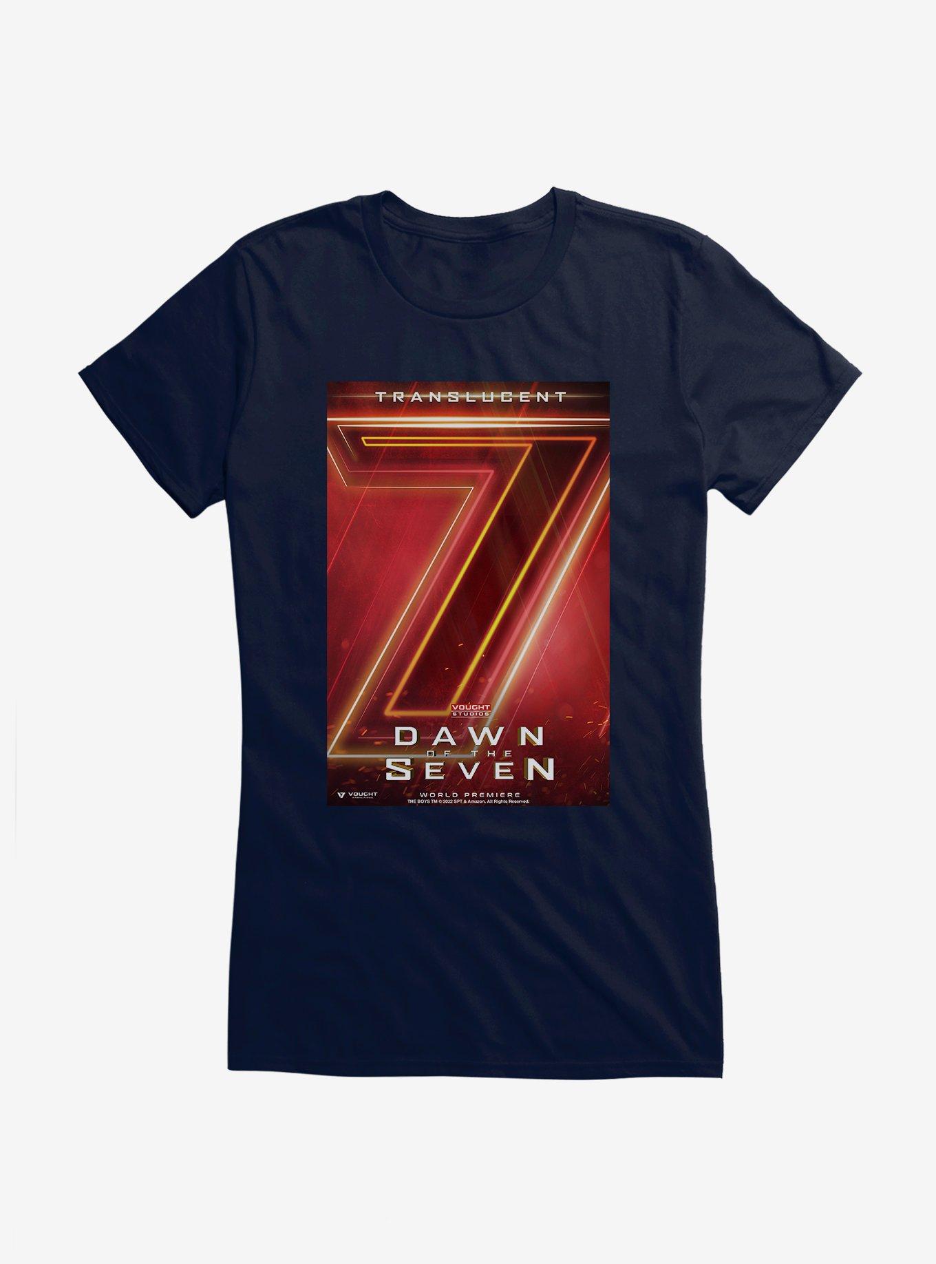 The Boys Dawn Of The Seven Translucent Movie Poster Girls T-Shirt, , hi-res