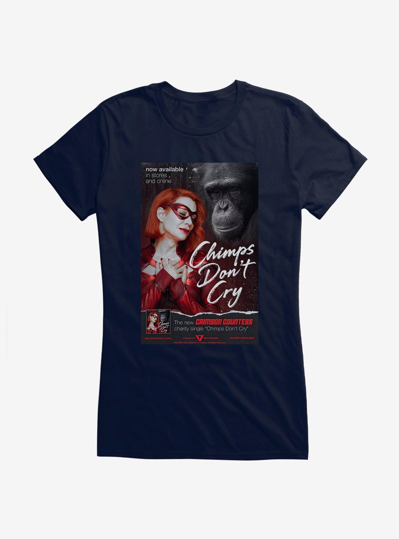 The Boys Chimps Don't Cry Girls T-Shirt, , hi-res