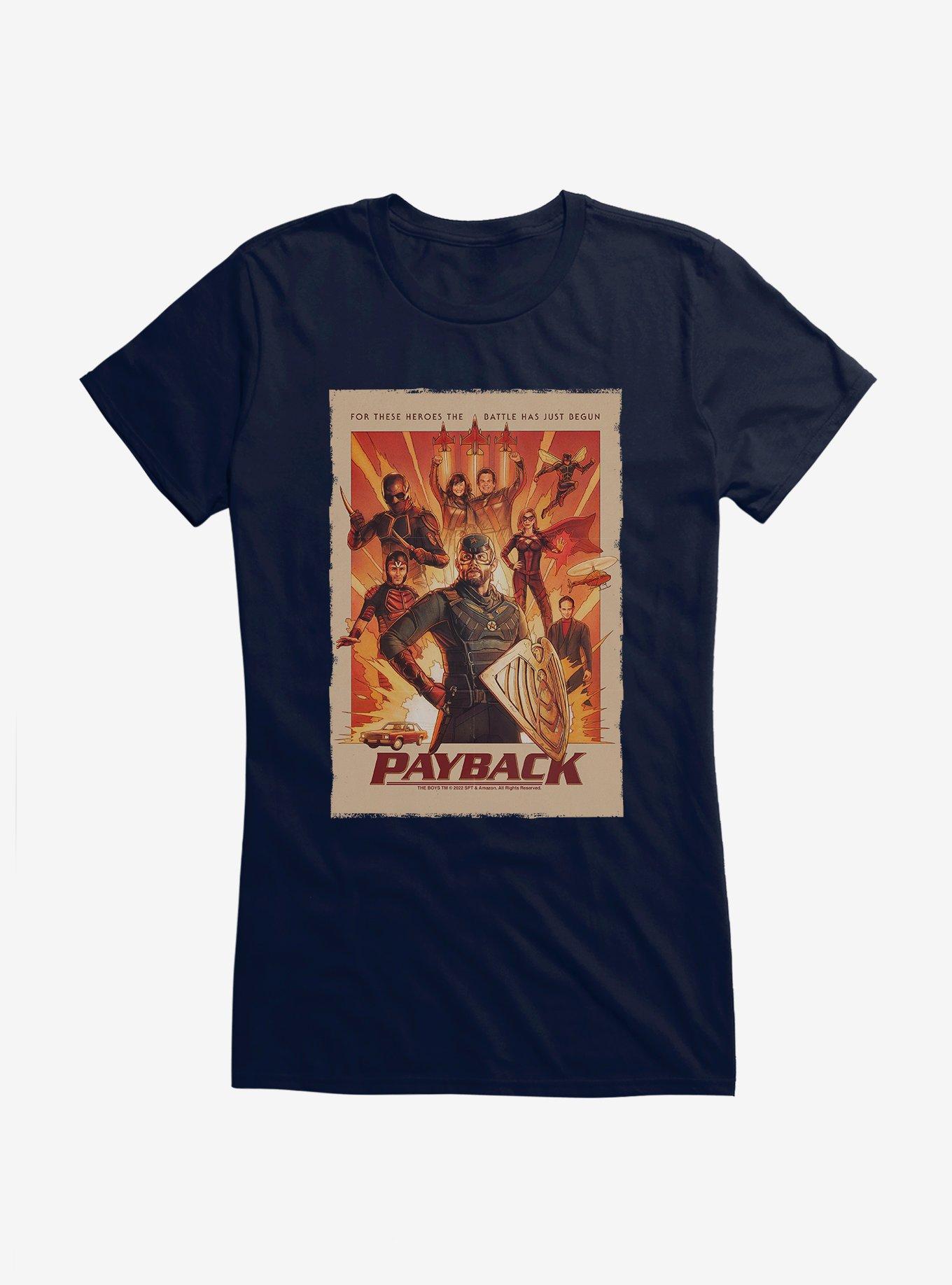 The Boys Payback Girls T-Shirt, NAVY, hi-res