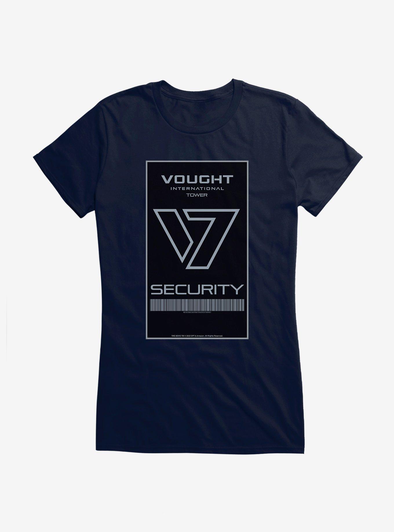 The Boys Vought Intl Tower Security Badge Girls T-Shirt, , hi-res