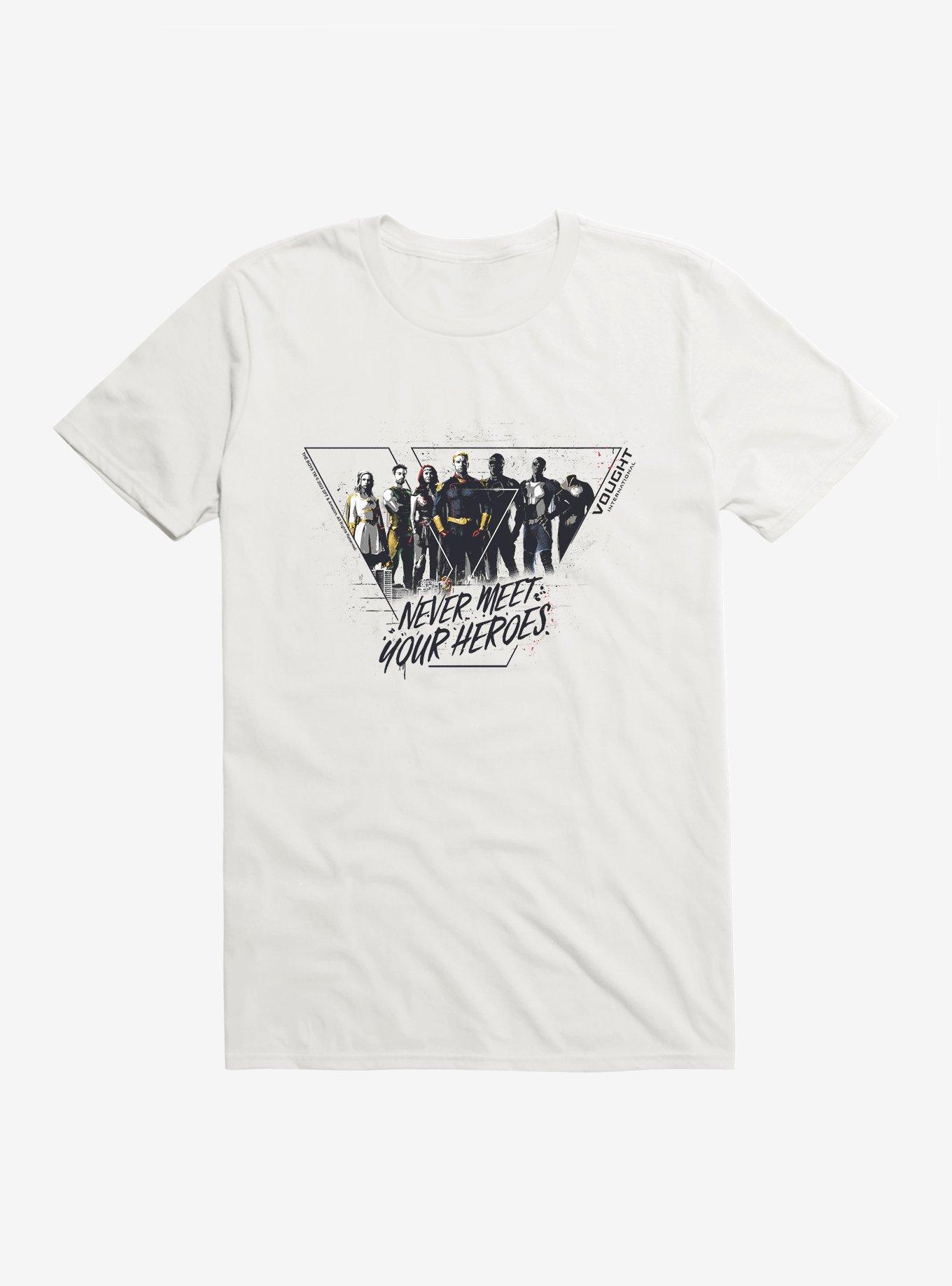 The Boys Never Meet Your Heroes T-Shirt, , hi-res