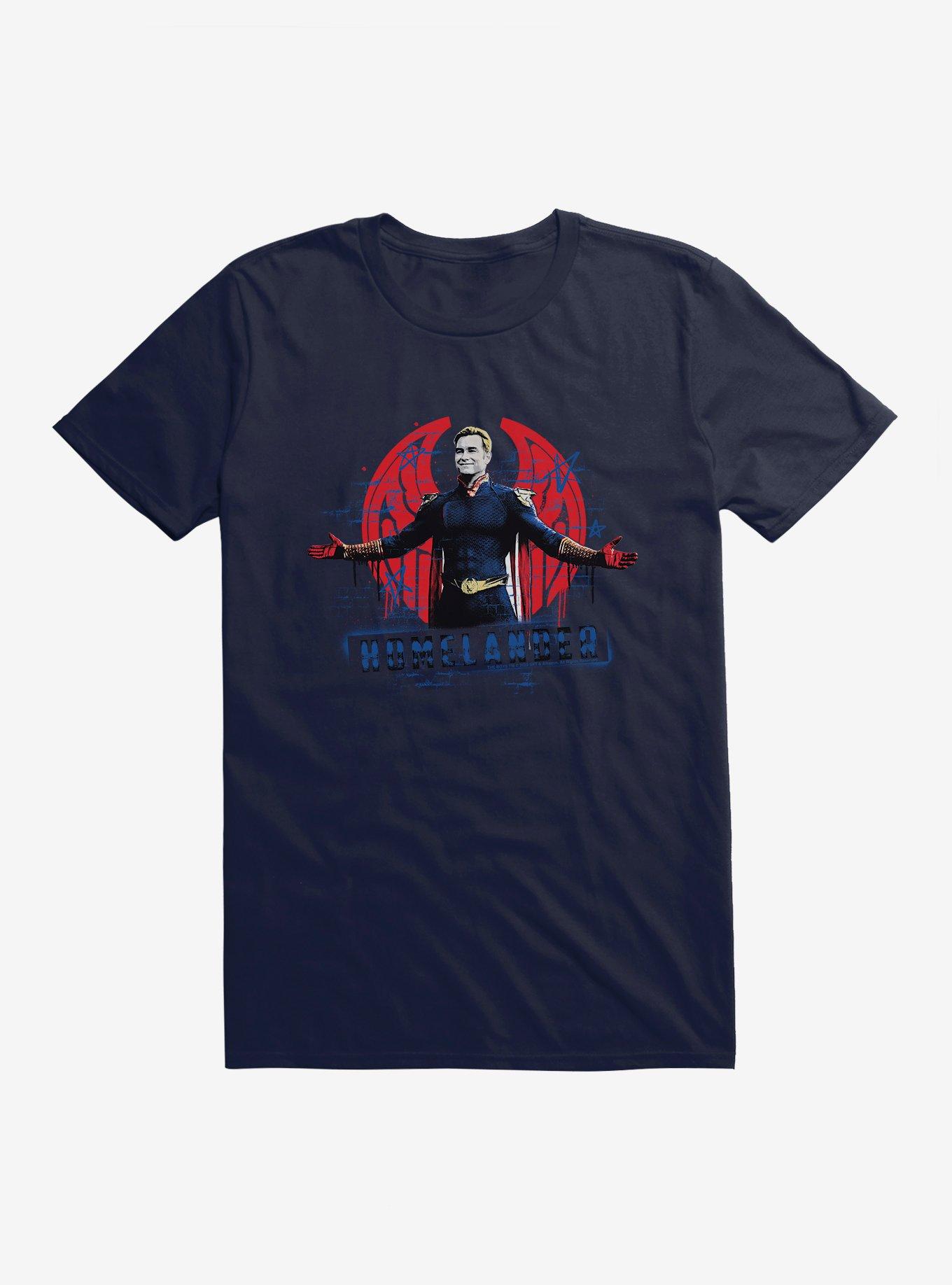 The Boys Homelander T-Shirt, NAVY, hi-res