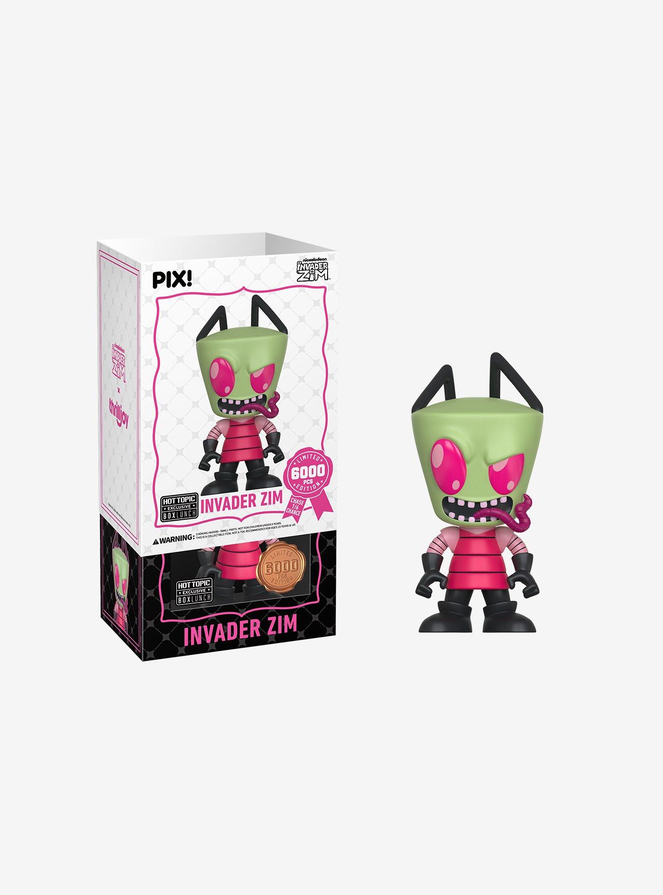 Thrilljoy Invader Zim Pix! Zim Collectible Figure Hot Topic & BoxLunch Exclusive, , hi-res
