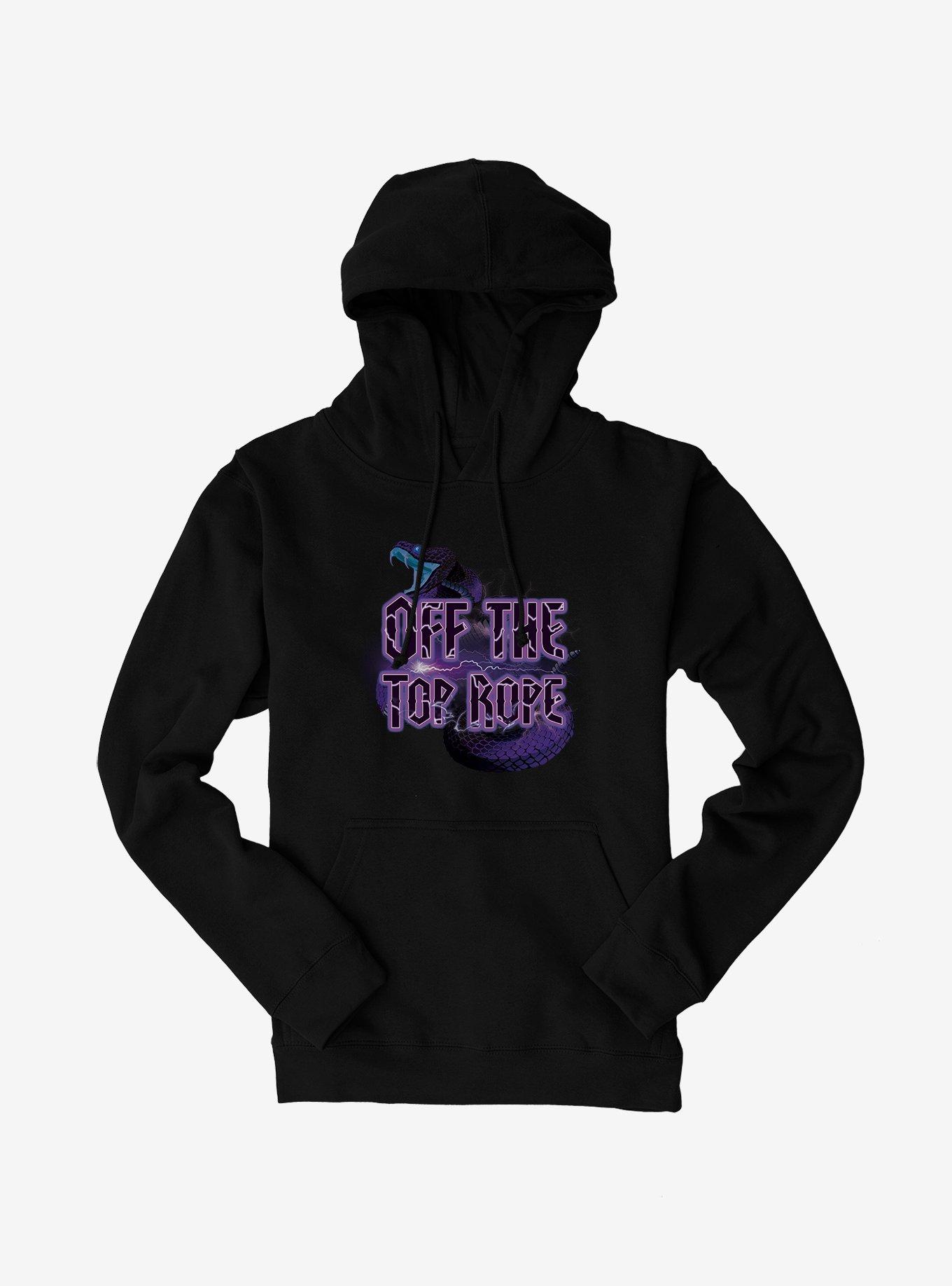 Off The Top Rope Hoodie, BLACK, hi-res