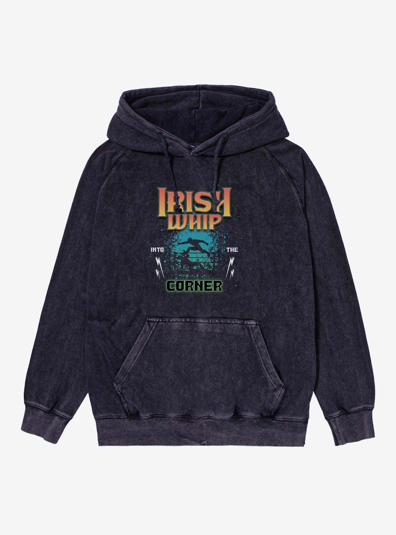 Irish Whip Wrestling Mineral Wash Hoodie, , hi-res