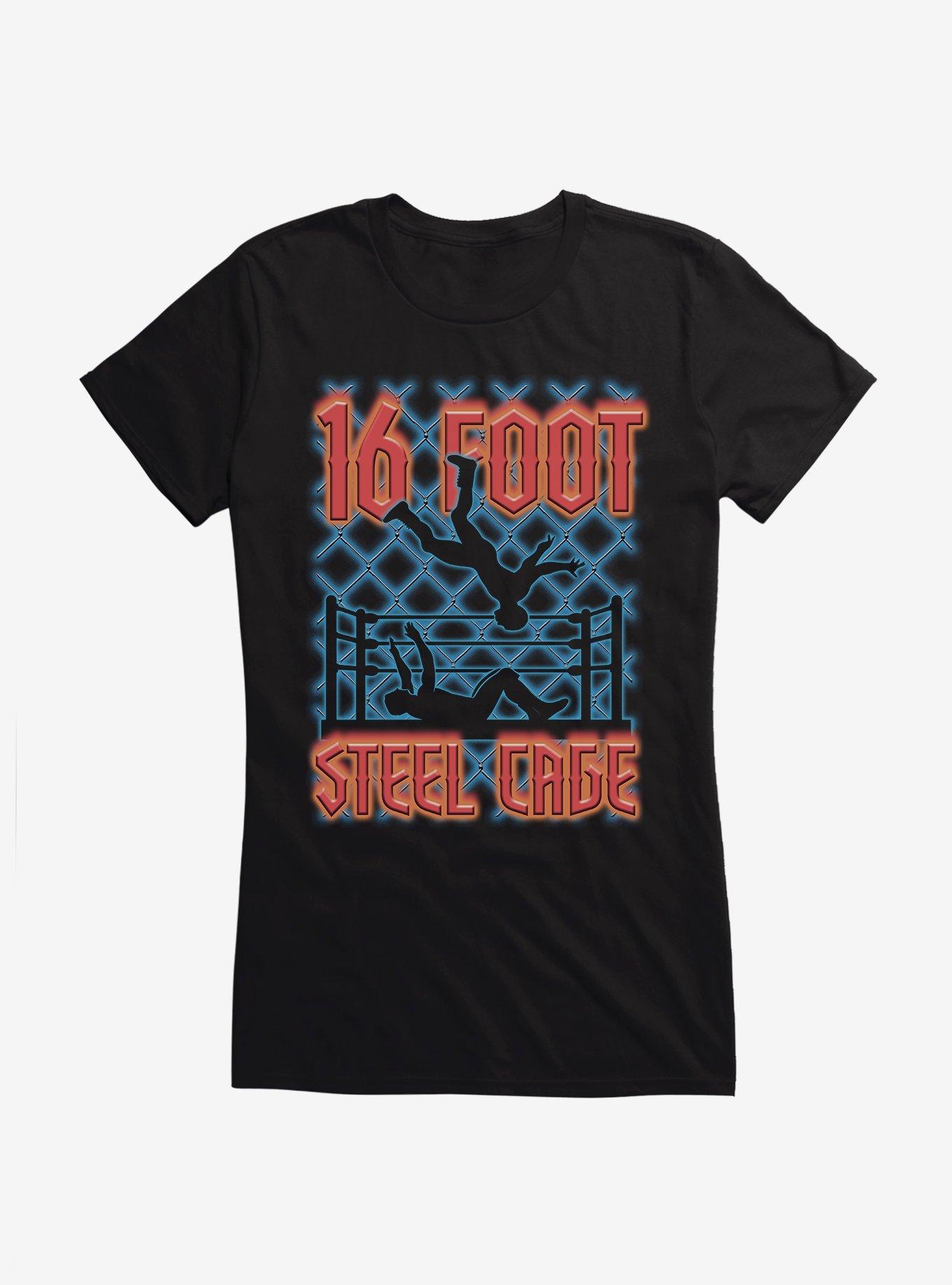 16-Foot Steel Cage Wrestling Girls T-Shirt, , hi-res