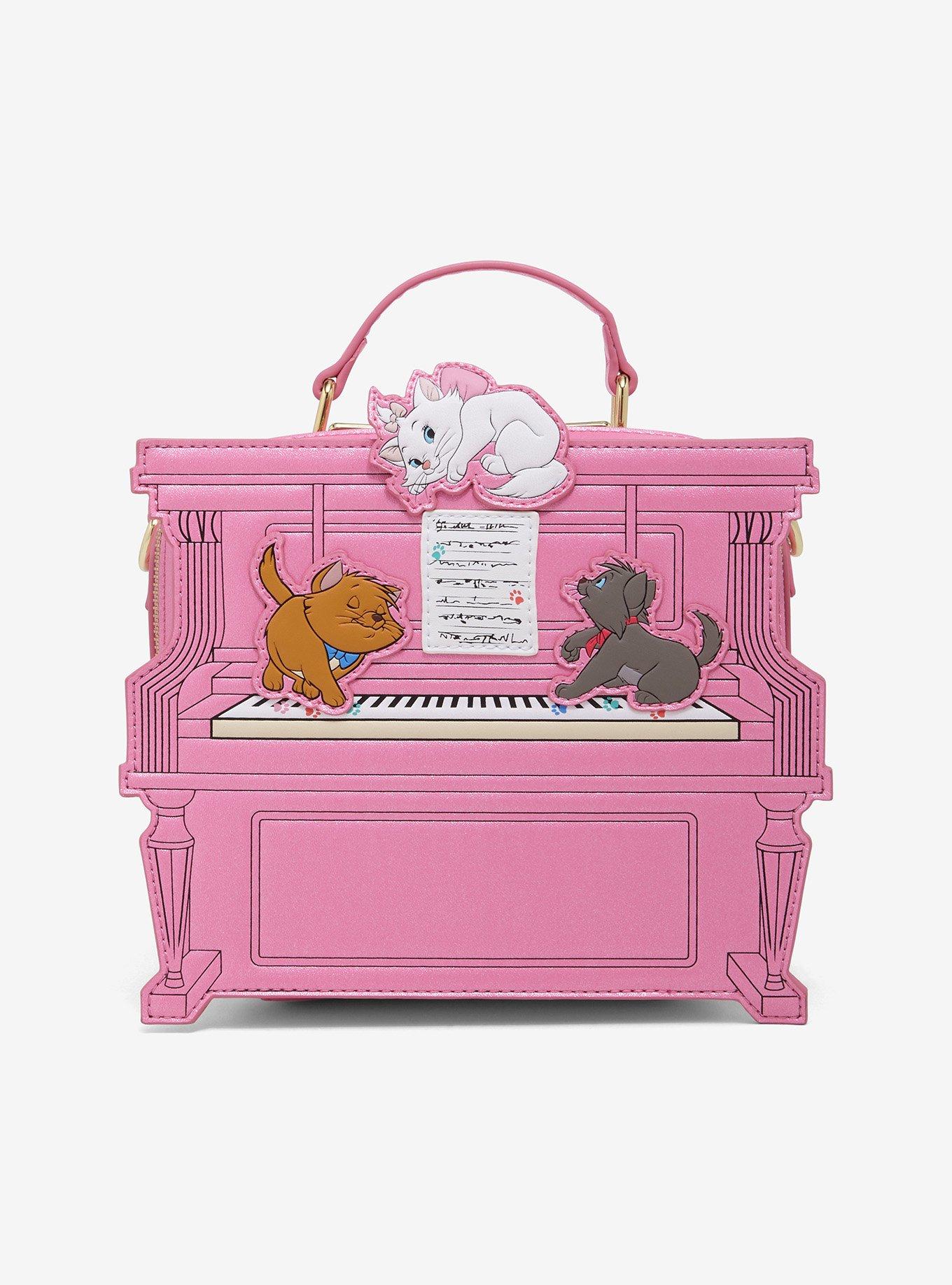 Loungefly Disney The Aristocats Piano Figural Crossbody Bag, , hi-res