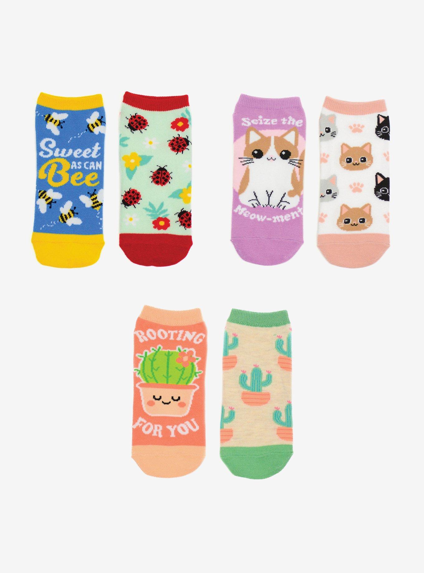 Summertime 6-Pairs Lowcut Socks, , hi-res