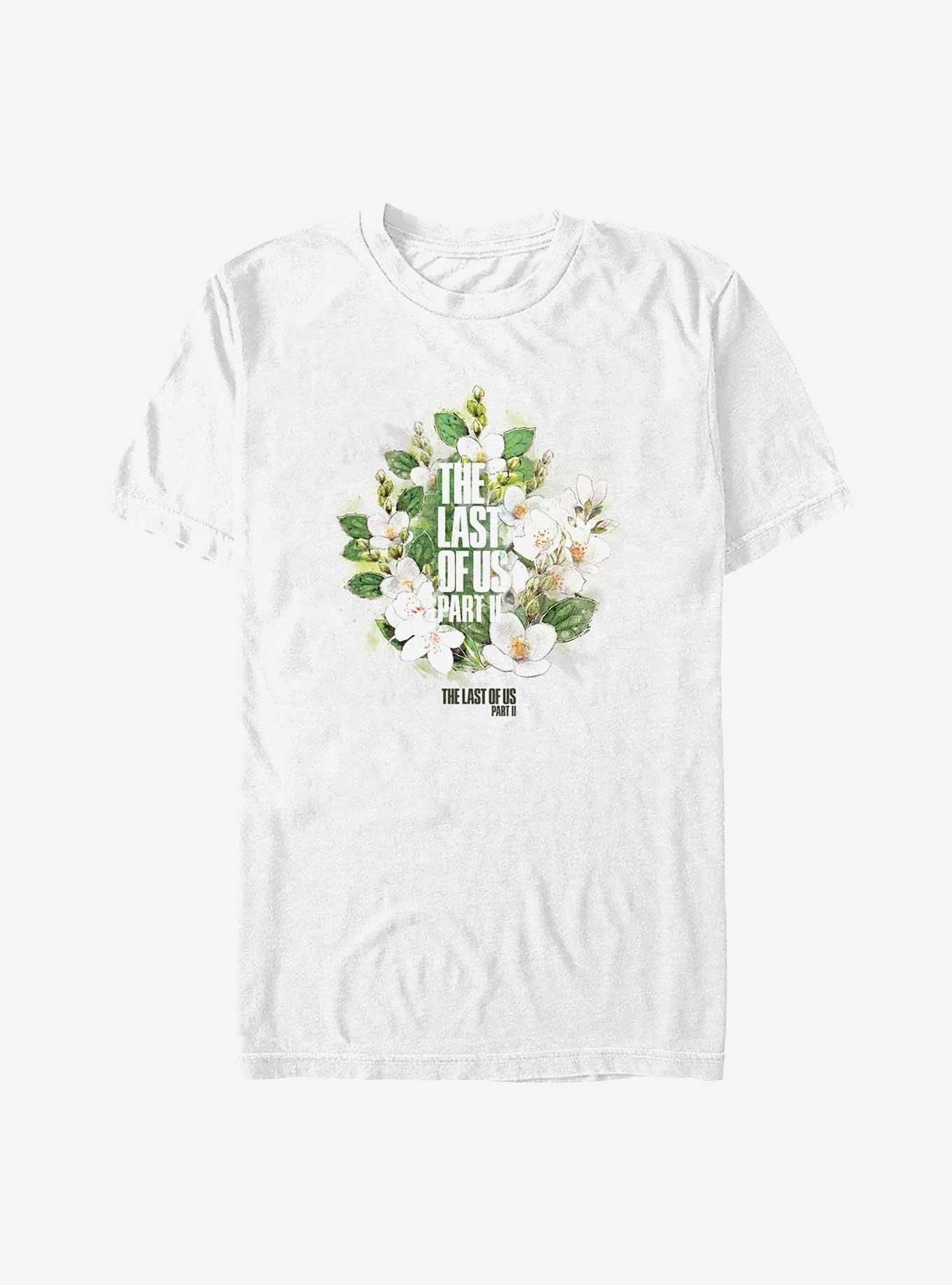 The Last Of Us Part II Floral Logo T-Shirt, , hi-res