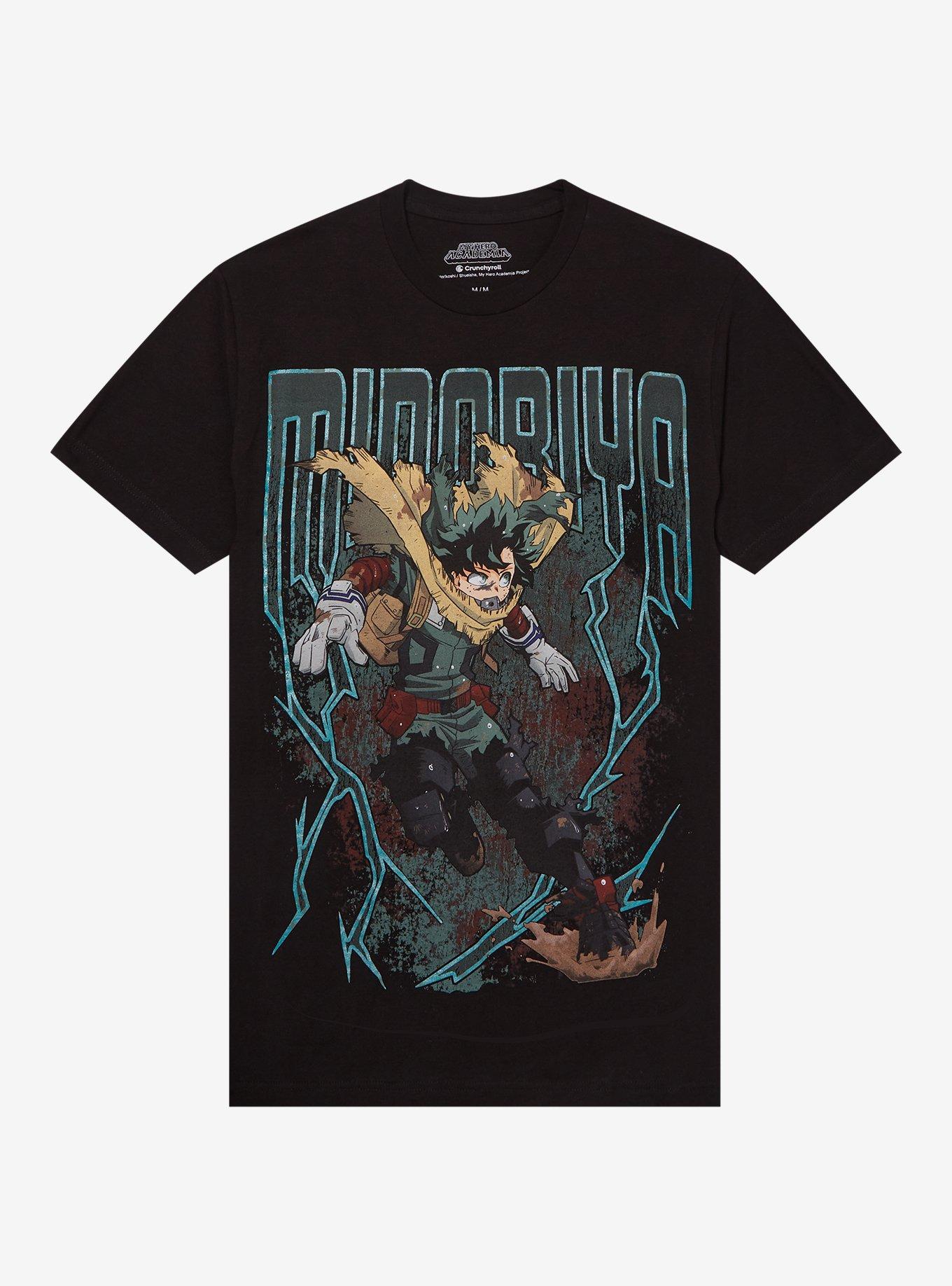 My Hero Academia Midoriya Blackwhip T-Shirt, , hi-res