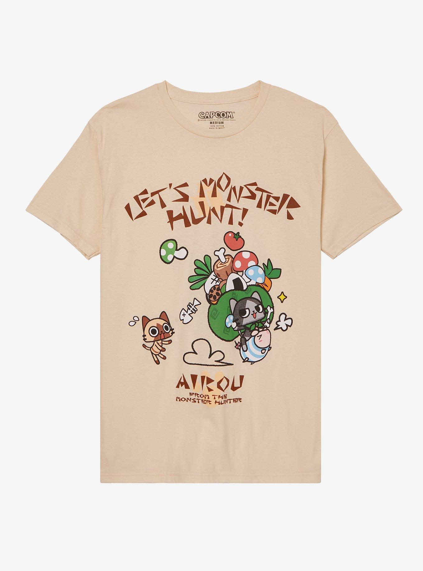 Monster Hunter Diary Airou Felyne T-Shirt, , hi-res