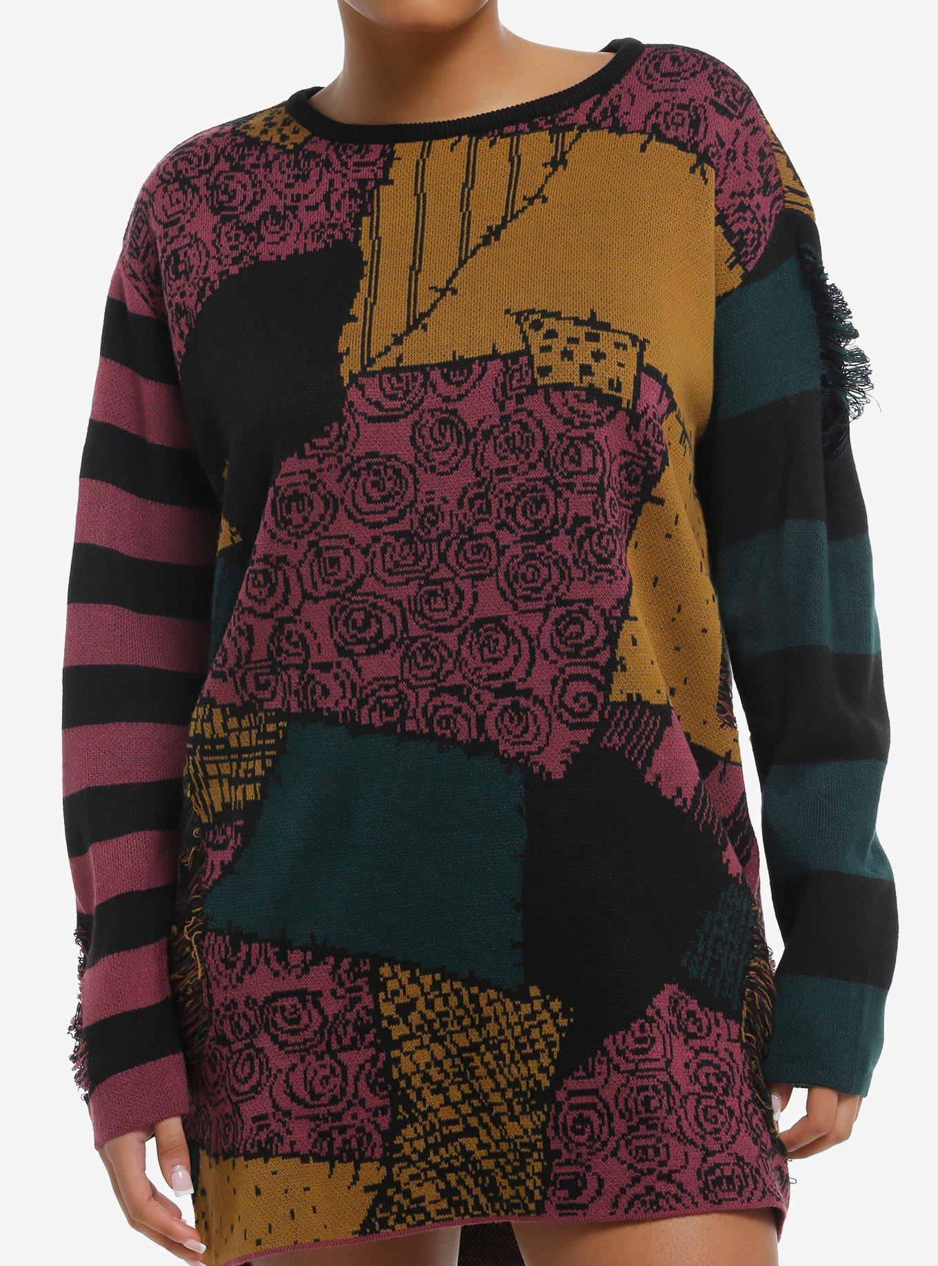 Her Universe The Nightmare Before Christmas Sally Sweater Dress, , hi-res