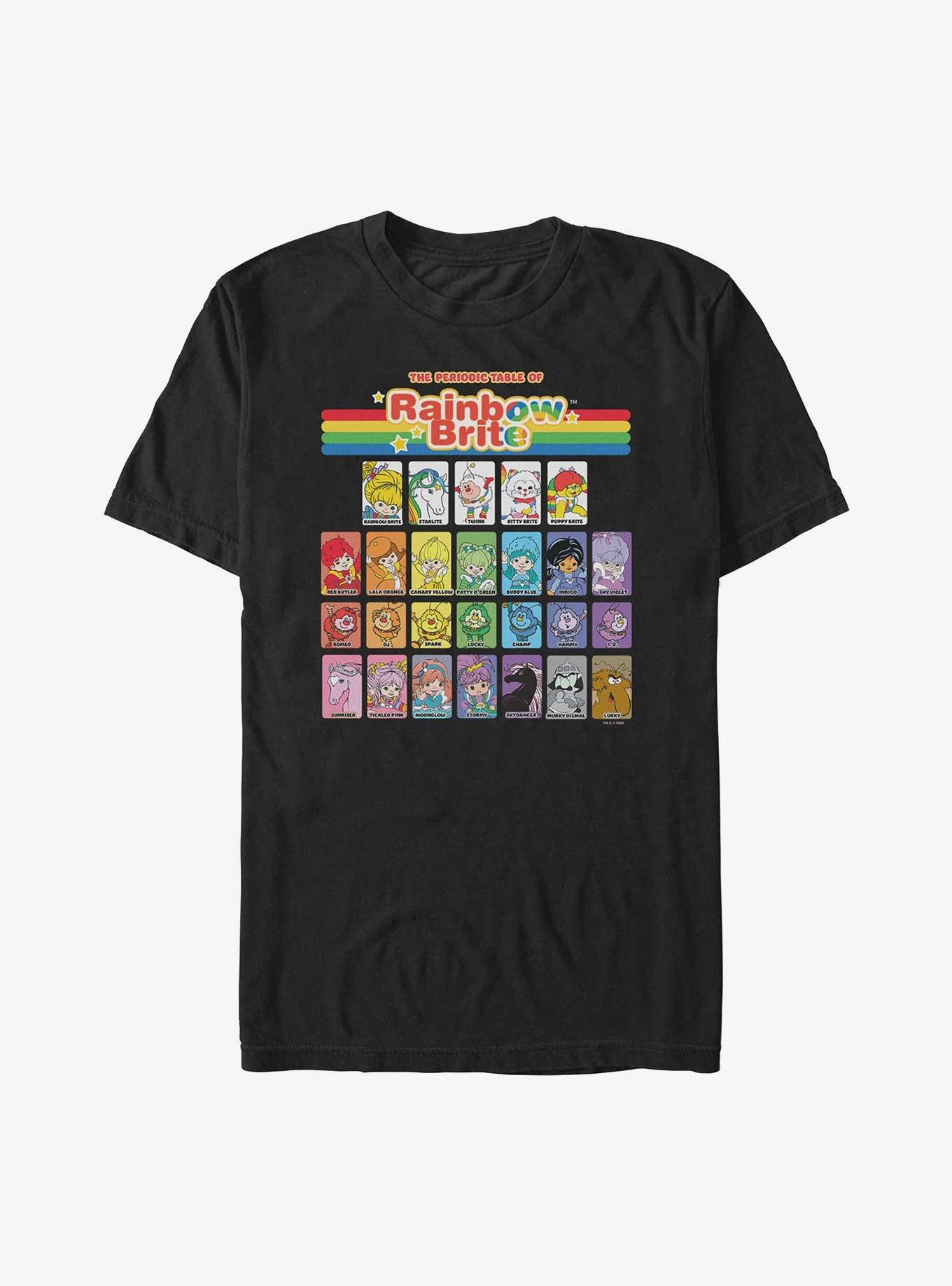 Rainbow Brite Table Of Color T-Shirt, , hi-res