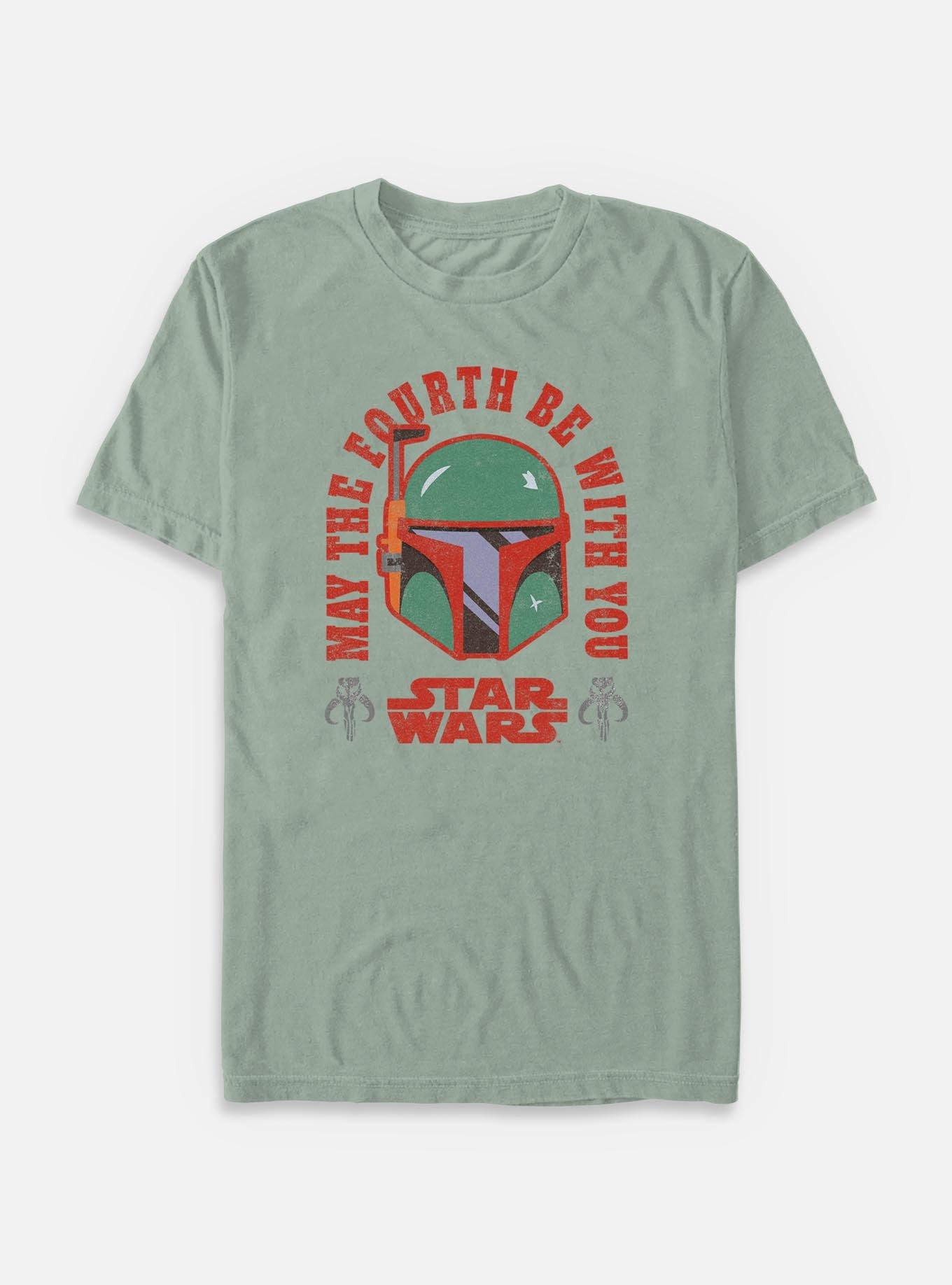 Star Wars Boba Fett May The 4th Garment Dye T-Shirt