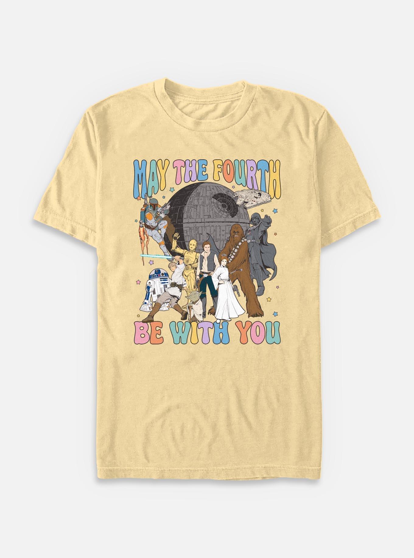 Star Wars A New Hope May The Fourth Be With You Garment Dye T-Shirt