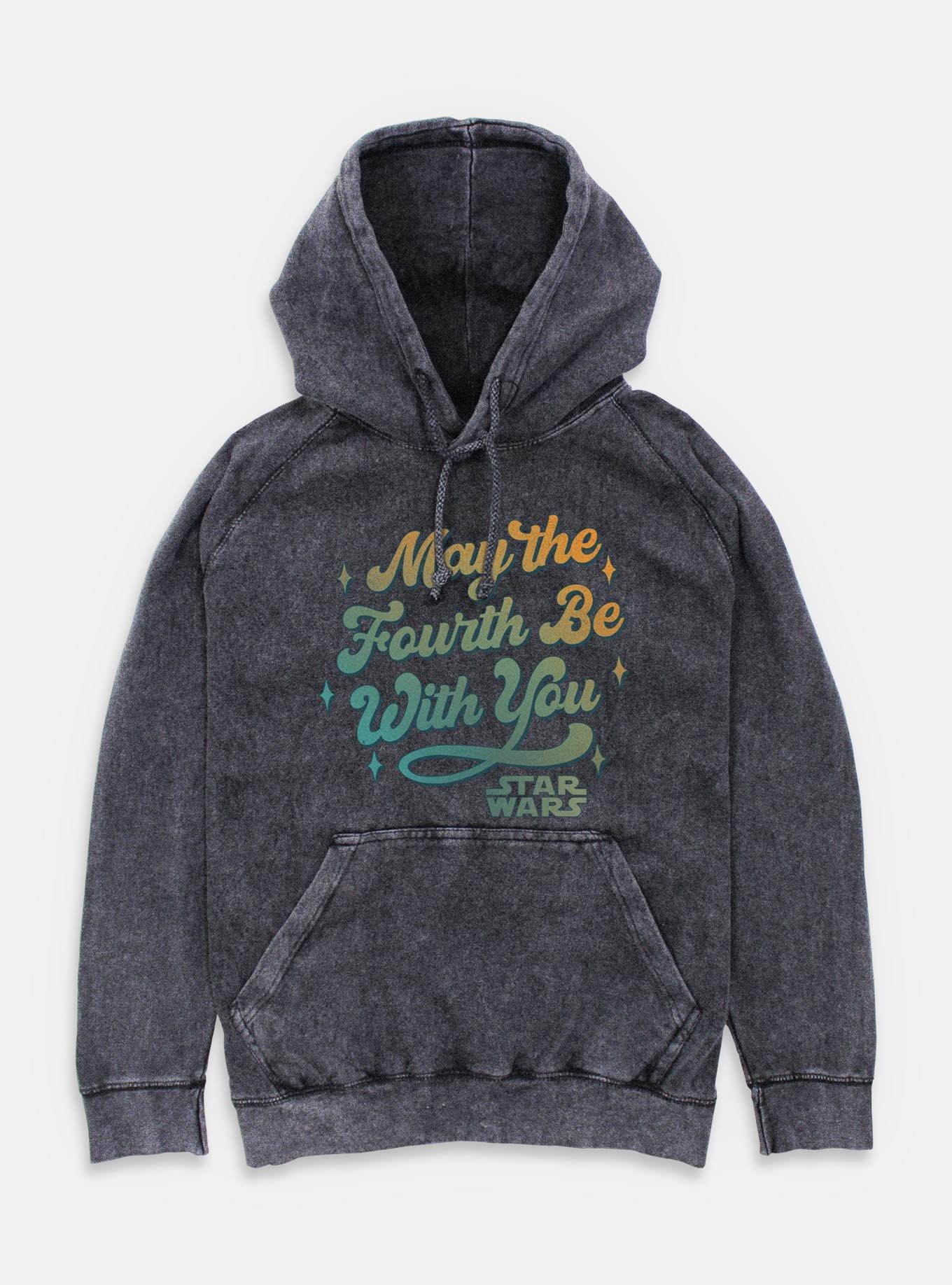 Star Wars Celebrate May The 4th Gradient Mineral Wash Hoodie, , hi-res