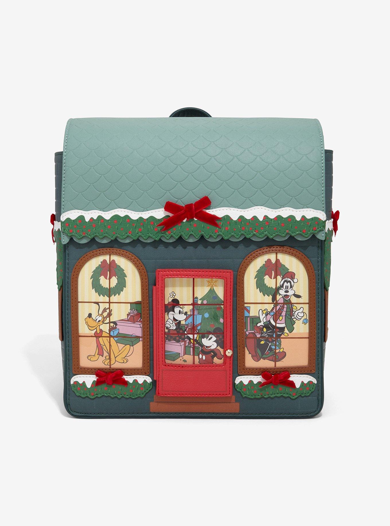 Disney Mickey Mouse & Friends Holiday House Figural Mini Backpack