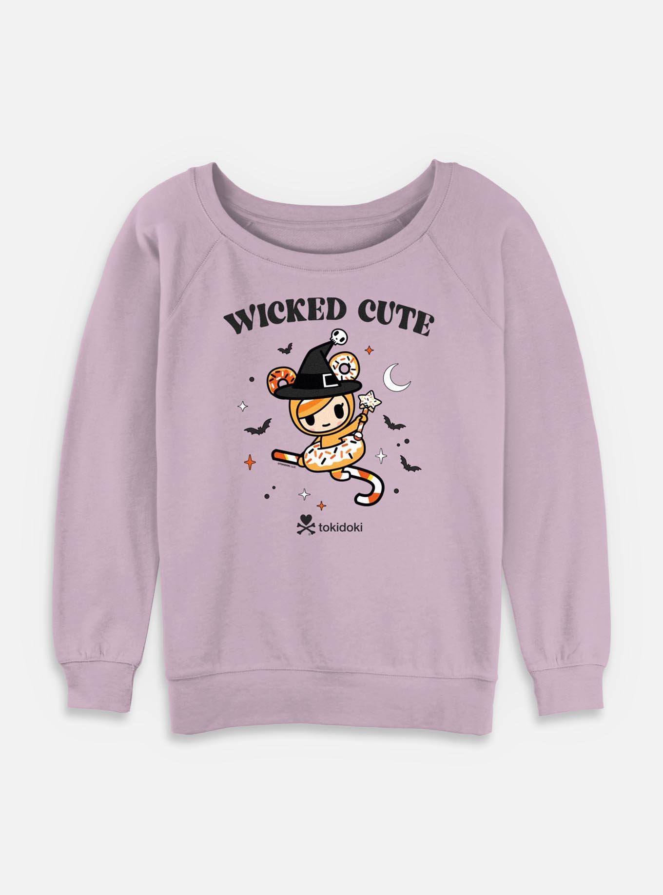 Toki Doki Wicked Cute Womens Slouchy Sweatshirt, , hi-res