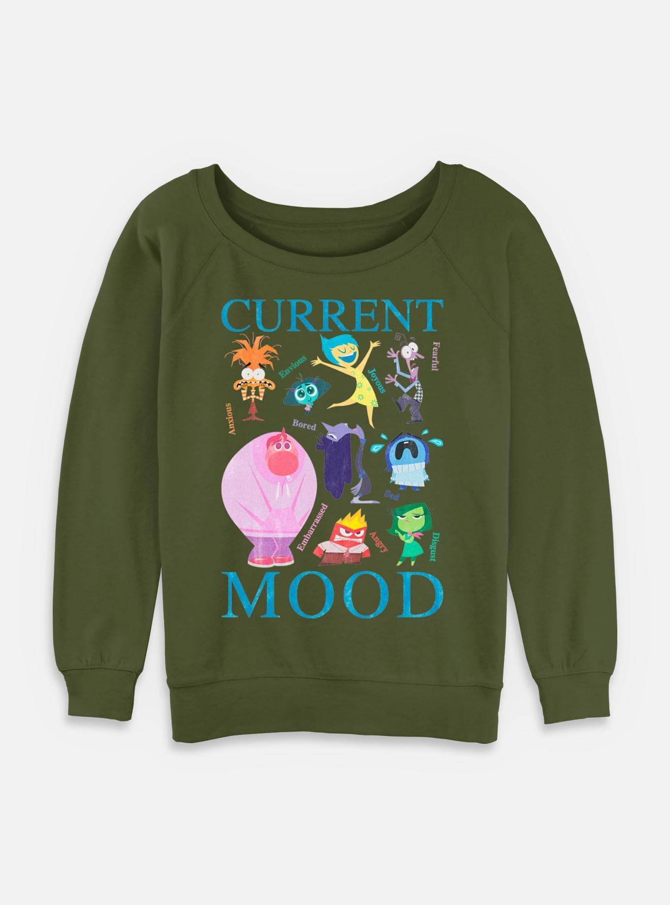 Disney Pixar Inside Out 2 Current Womens Slouchy Sweatshirt, , hi-res