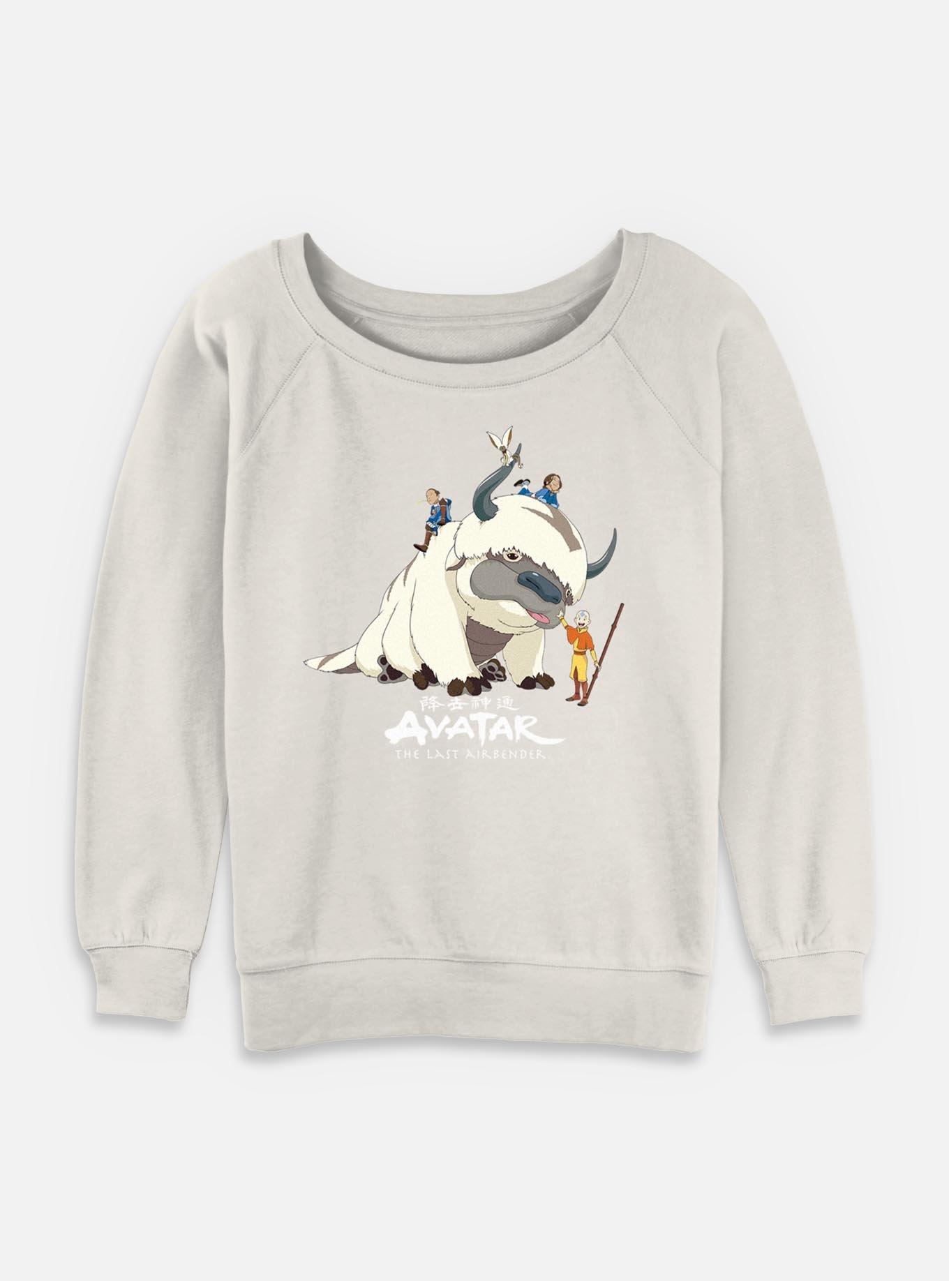 Avatar: The Last Airbender Avatar Gang Womens Slouchy Sweatshirt 