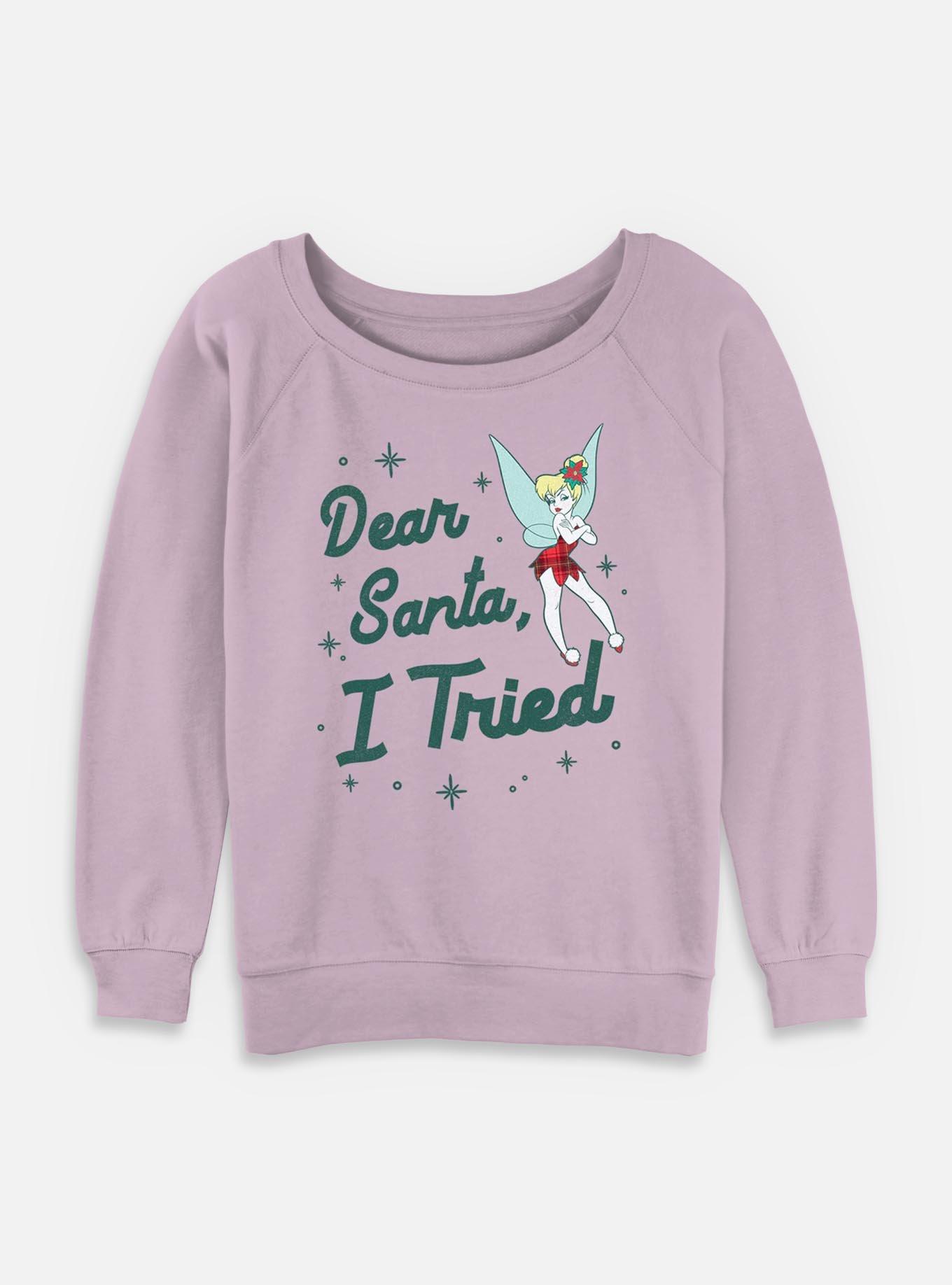 Disney Tinker Bell Naughty Tink Womens Slouchy Sweatshirt, , hi-res