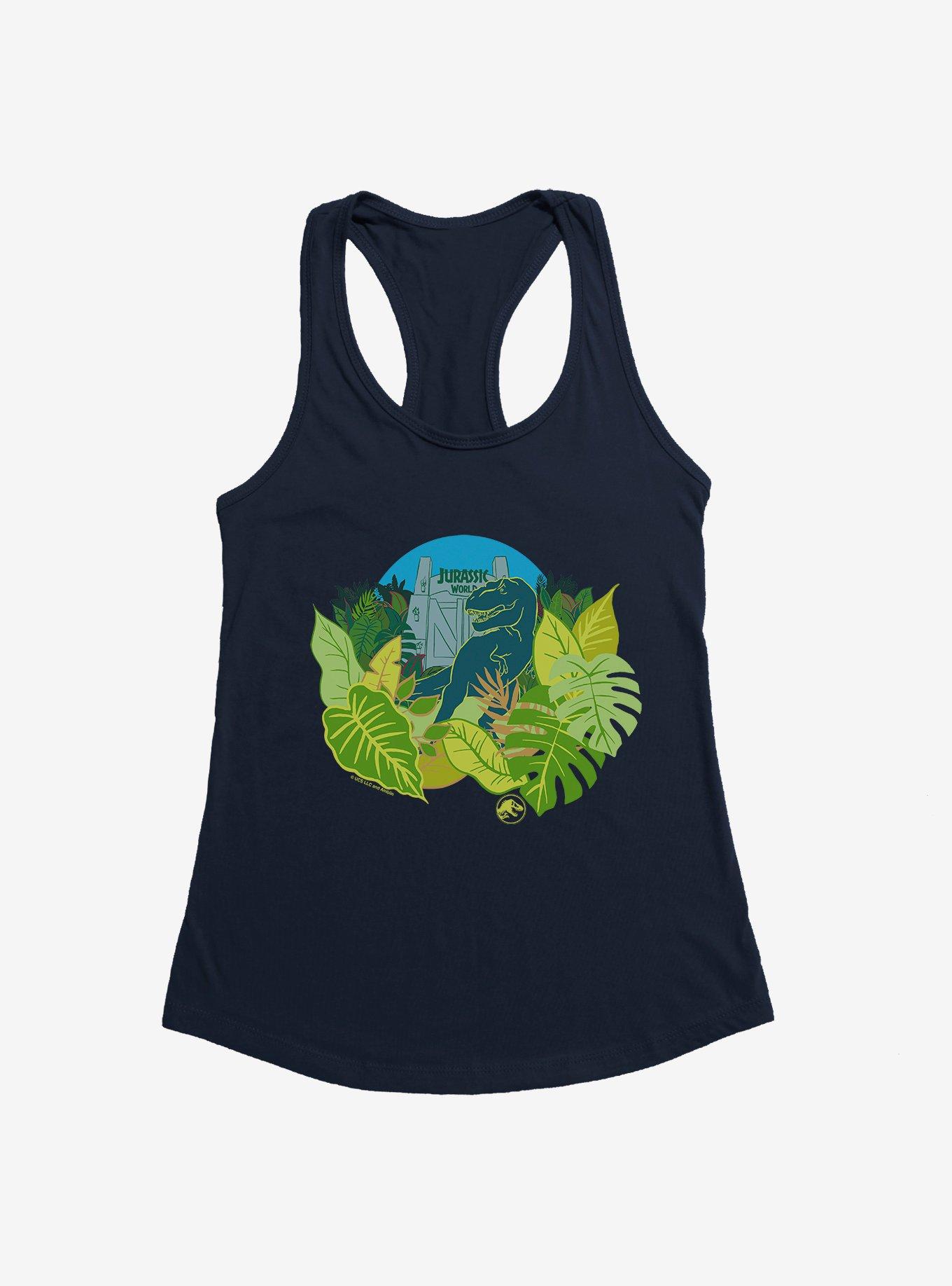 Jurassic World T-Rex Habitat Gate Womens Tank Top, , hi-res