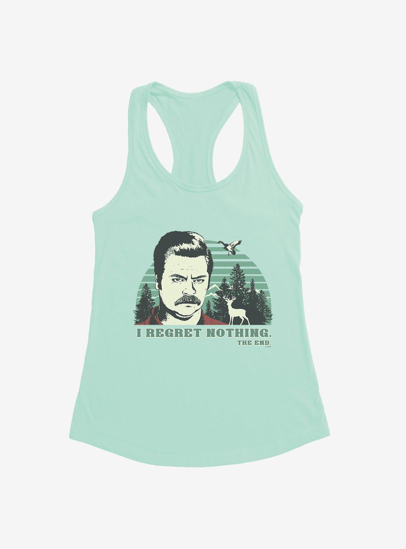 Parks And Recreation I Regret Nothing Womens Tank Top, , hi-res