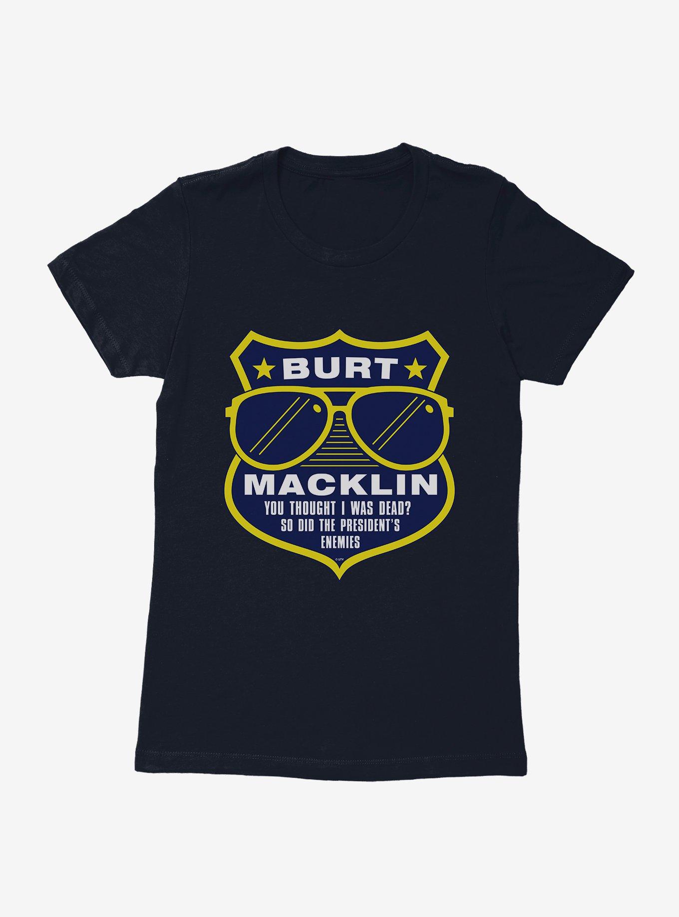 Parks And Recreation Burt Macklin Badge Womens T-Shirt,Specials : American Fashion Style Bags On Sale