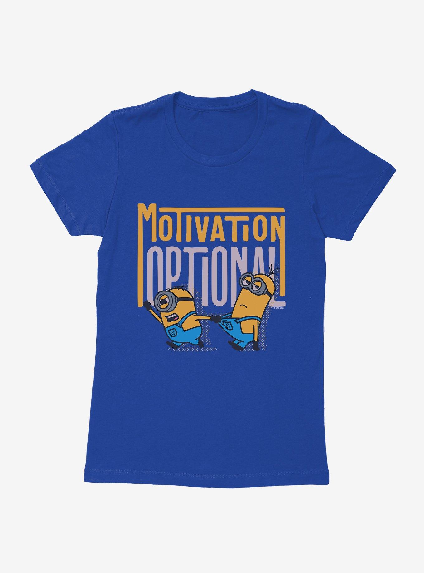 Minions Bold Motivation Optional Womens T-Shirt, , hi-res