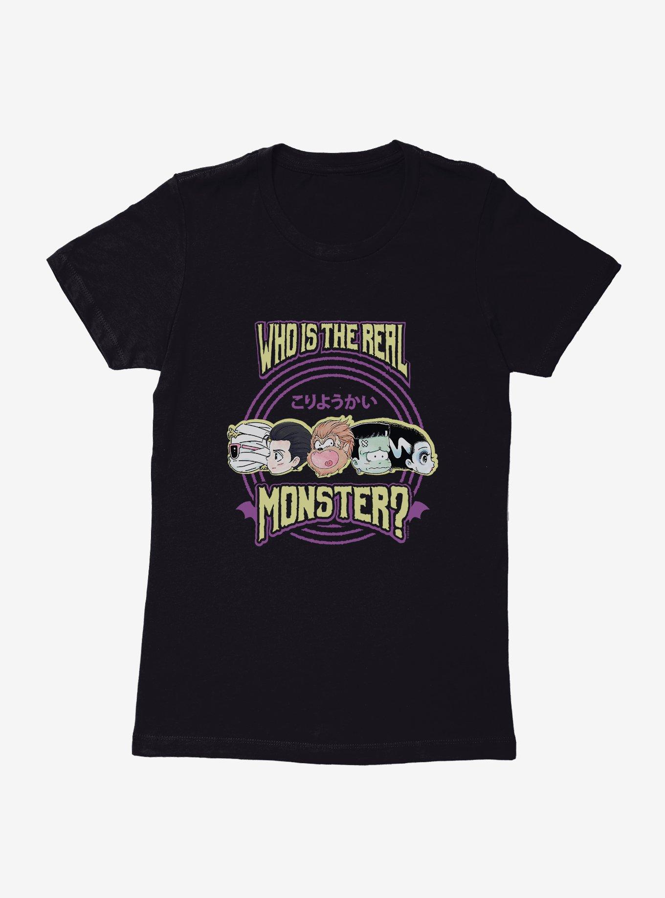 Universal Anime Monsters The Real Monster Lineup Womens T-Shirt, , hi-res