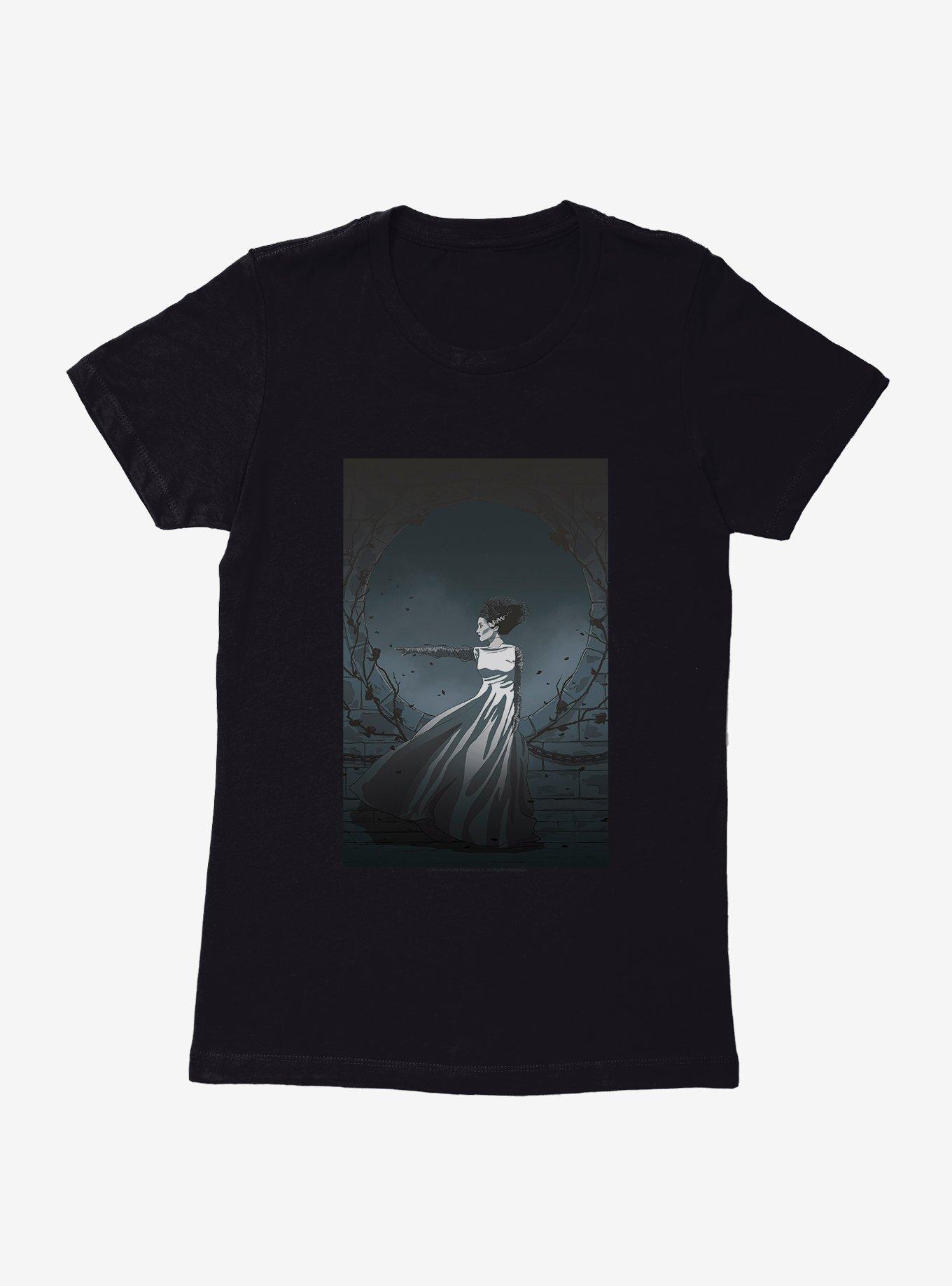 Universal Monsters Bride Of Frankenstein Pose Womens T-Shirt, , hi-res