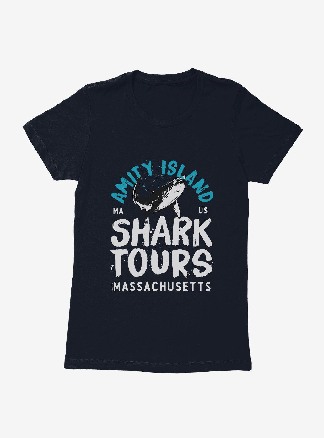 Jaws Amity Island Massachusetts Womens T-Shirt, , hi-res
