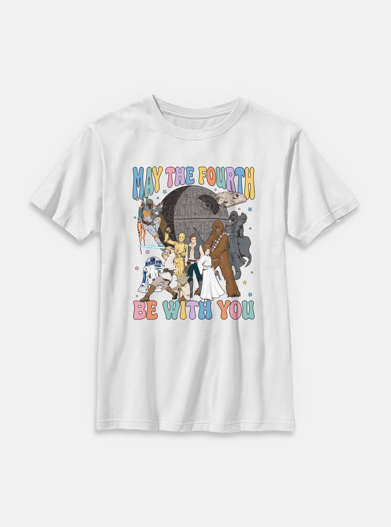 Star Wars A New Hope May The Fourth Be With You Youth T-Shirt