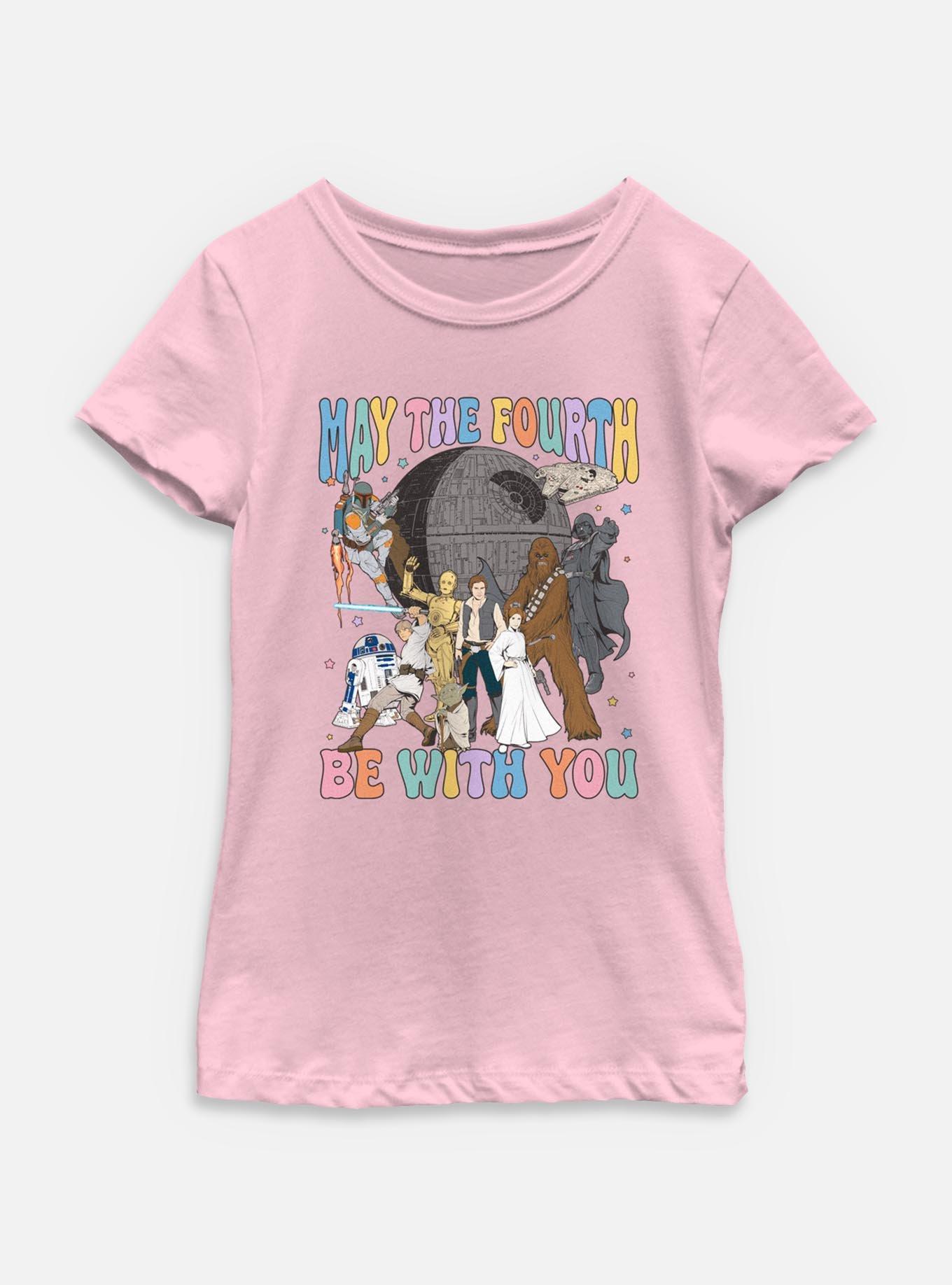 Star Wars A New Hope May The Fourth Be With You  Youth Girls T-Shirt, , hi-res
