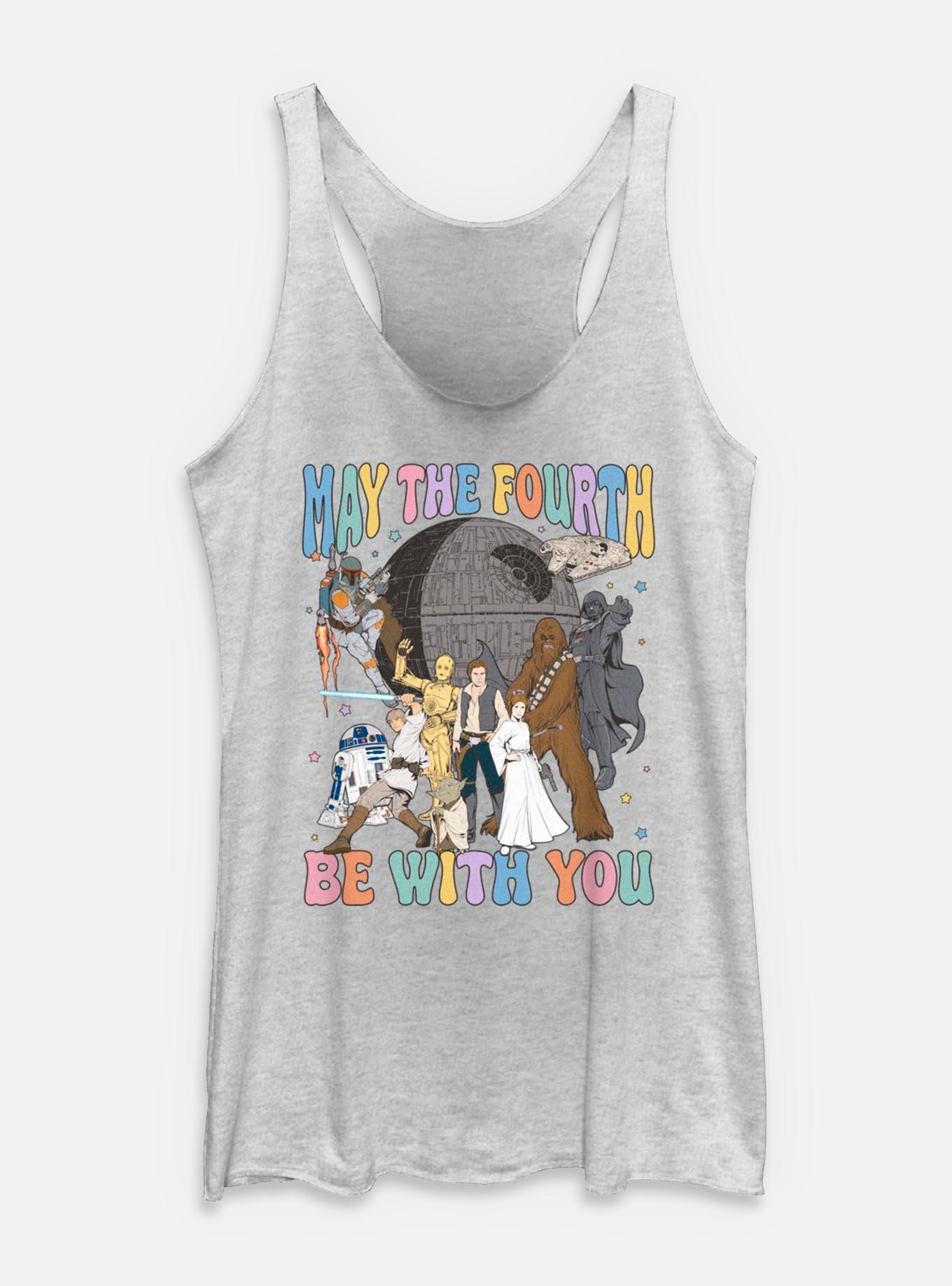 Star Wars A New Hope May The Fourth Be With You Womens Tank Top