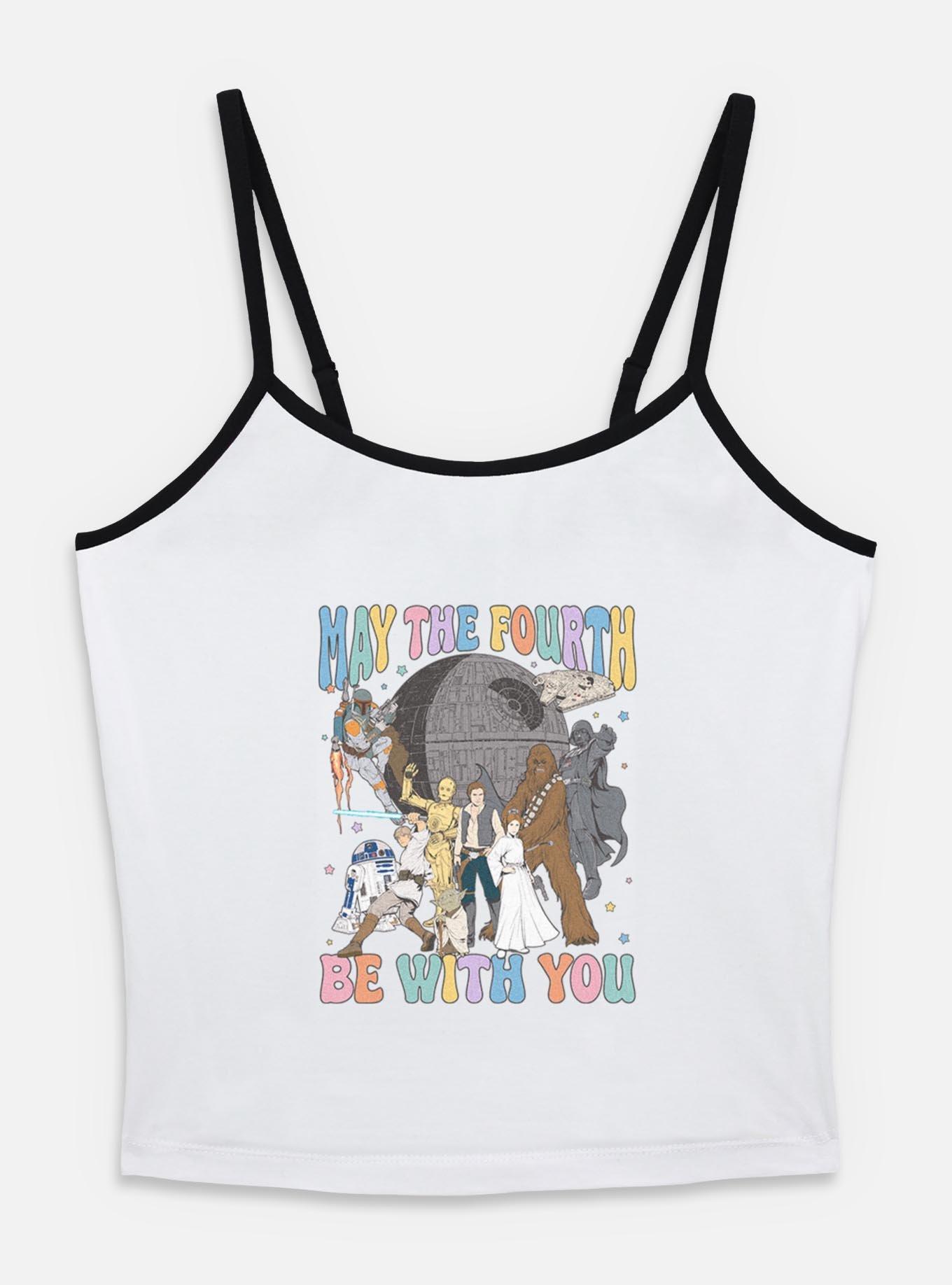 Star Wars A New Hope May The Fourth Be With You Womens Cami Tank Top,Specials : American Fashion Style Bags On Sale