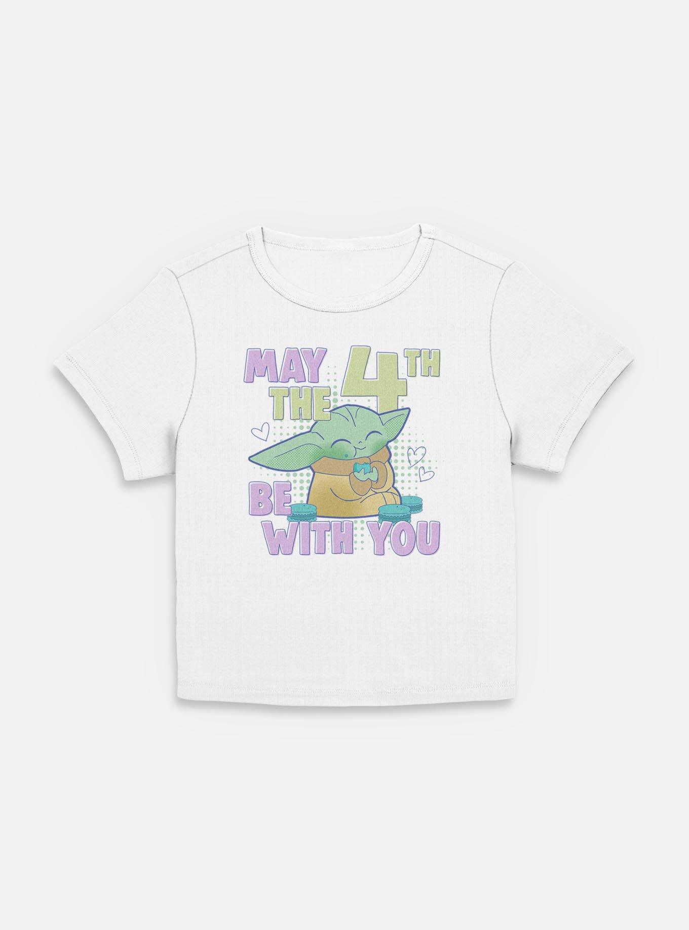 Star Wars The Mandalorian May The 4th Grogu Womens Baby T-Shirt